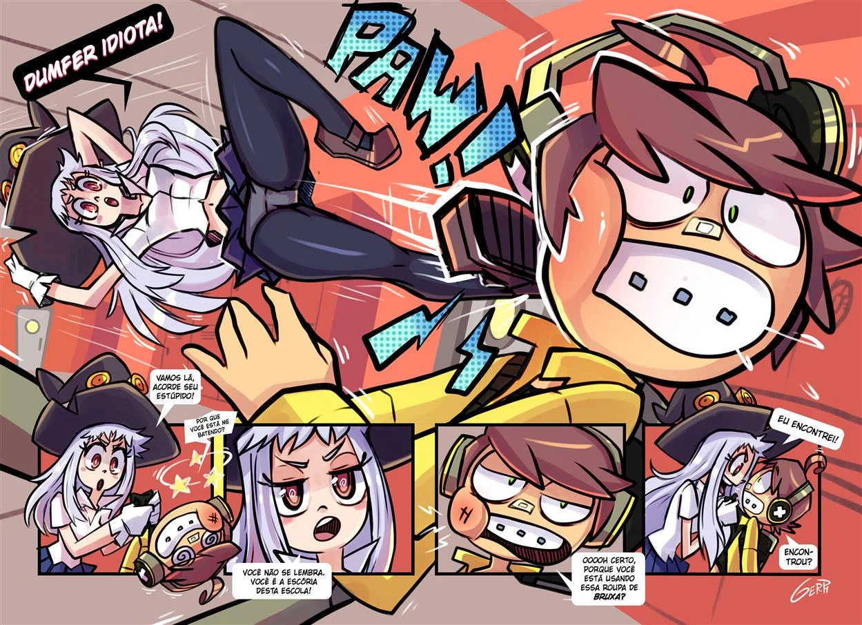 O Mundo da Skarp 2 – Bukkake – PT-BR