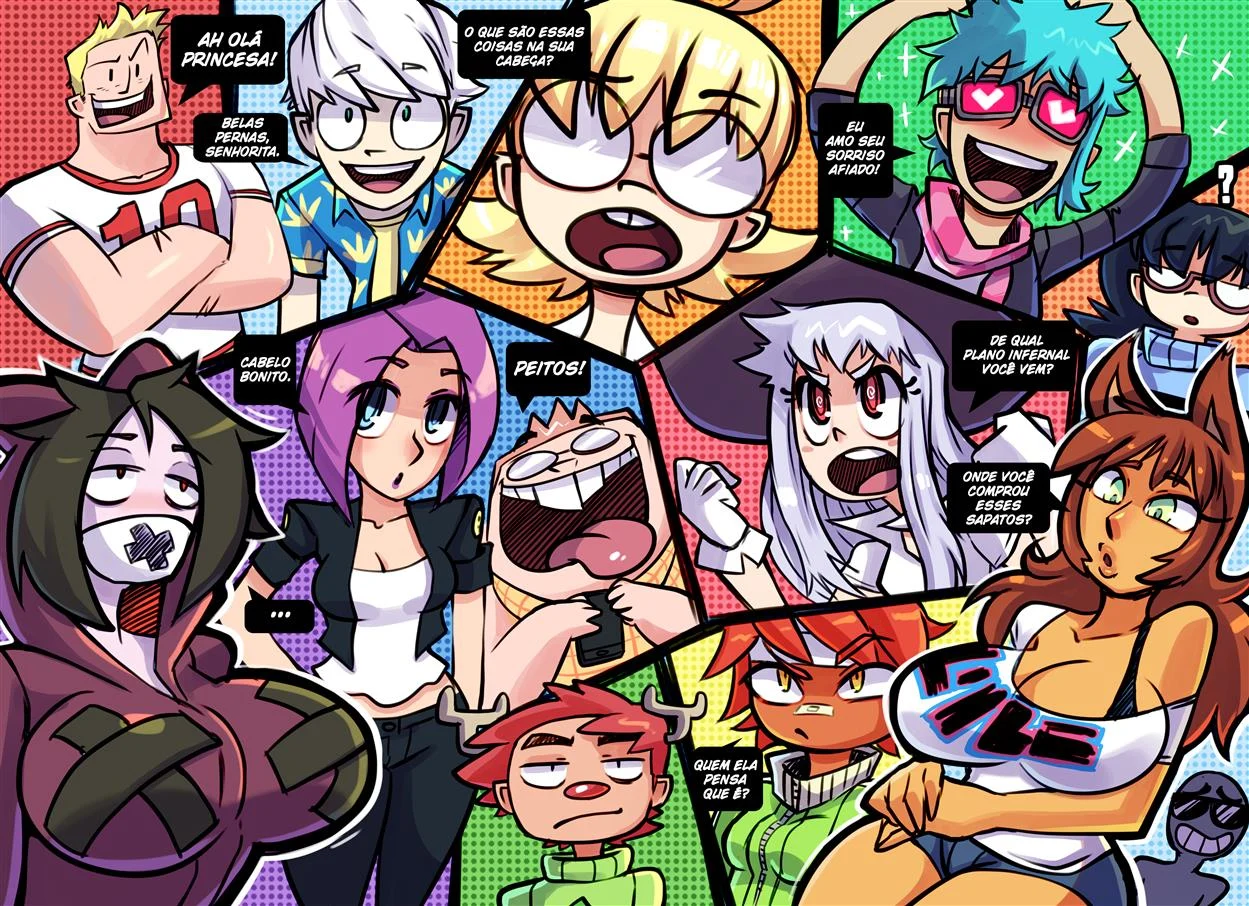 O Mundo da Skarp 2 – Bukkake – PT-BR