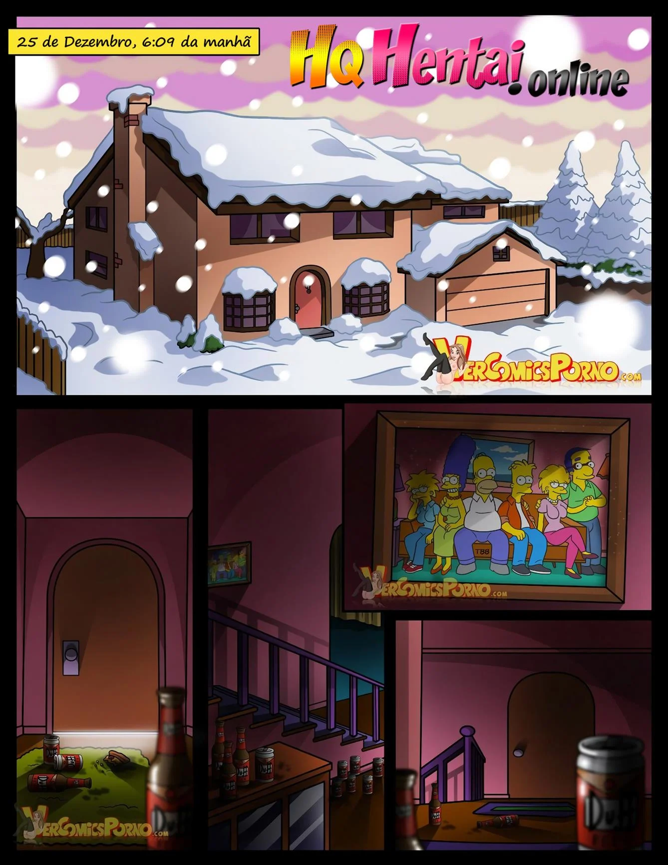 O Natal dos Simpsons – Hentai Incesto – Atualizado