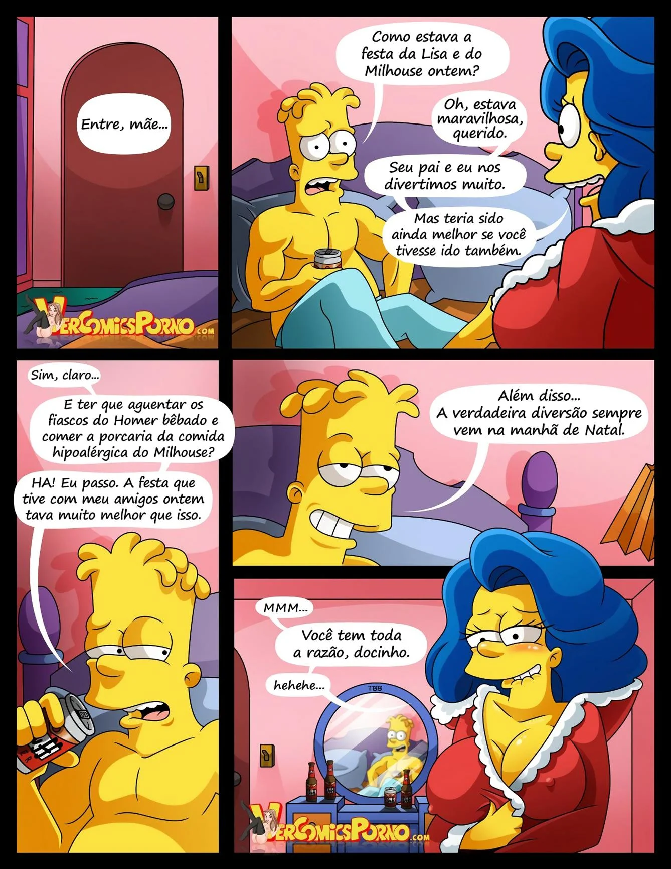 O Natal dos Simpsons – Hentai Incesto – Atualizado