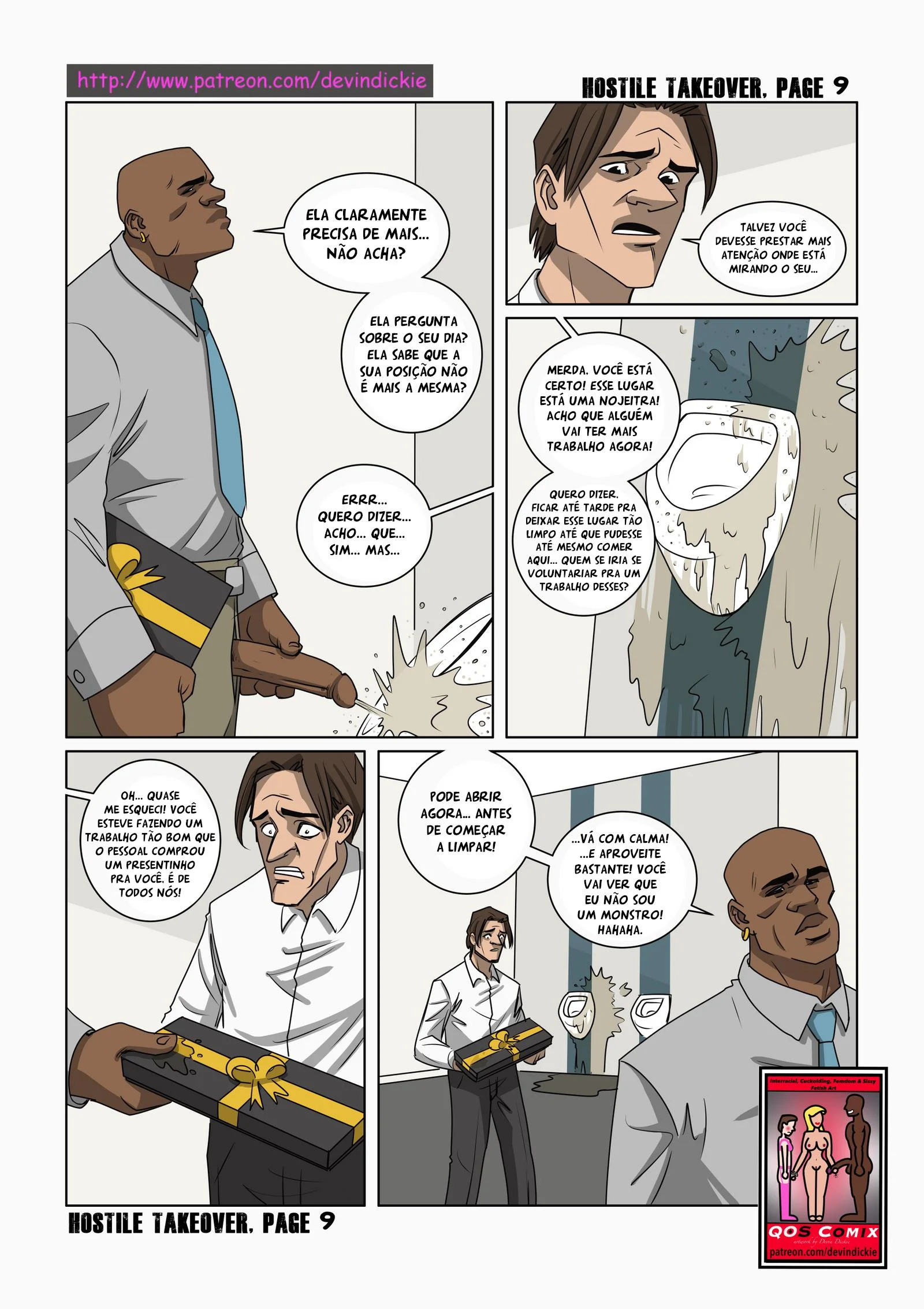 O Negão da Firma – Morena – HQ em Português O Negão da Firma – Morena – HQ em Português