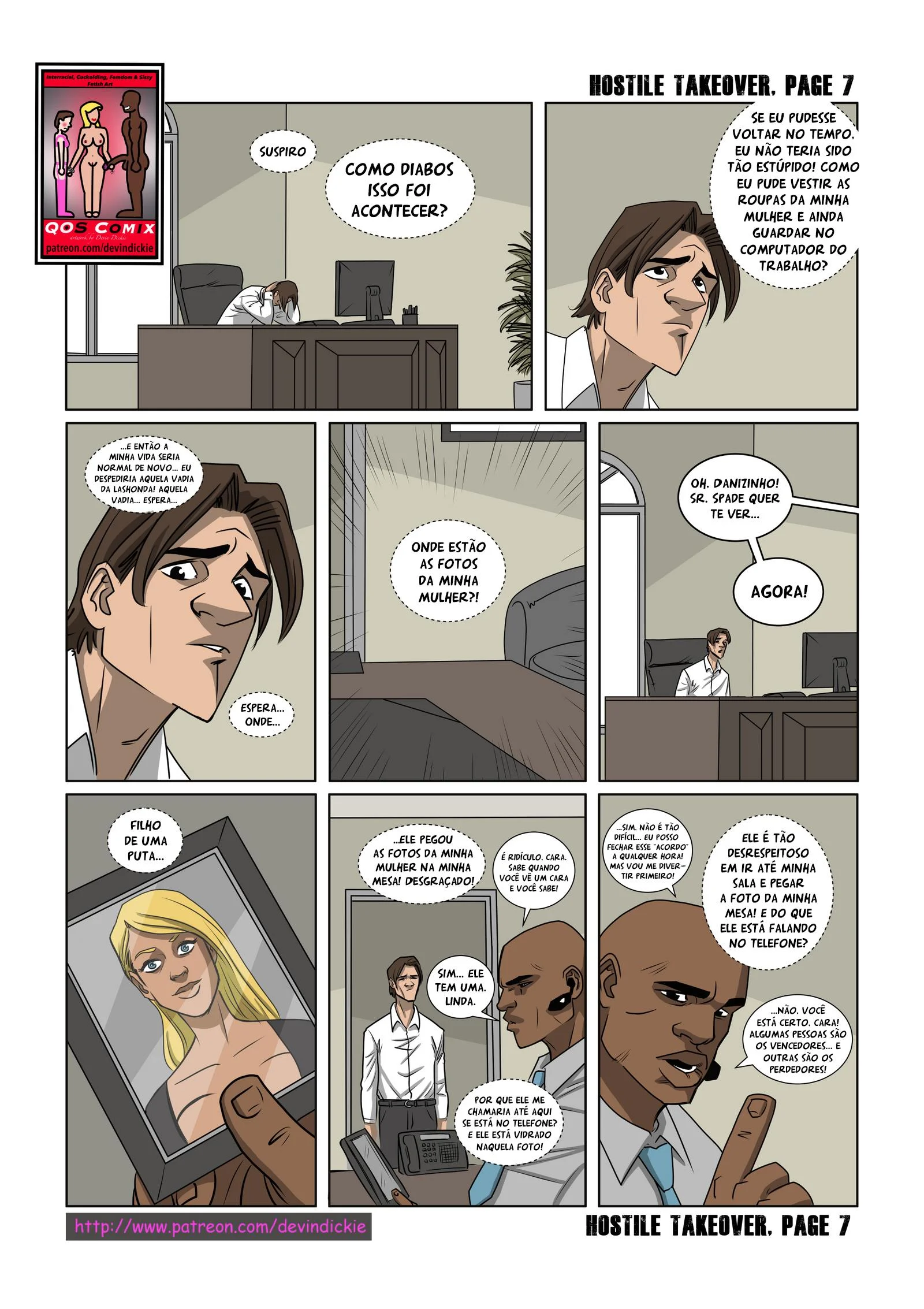 O Negão da Firma – Morena – HQ em Português O Negão da Firma – Morena – HQ em Português