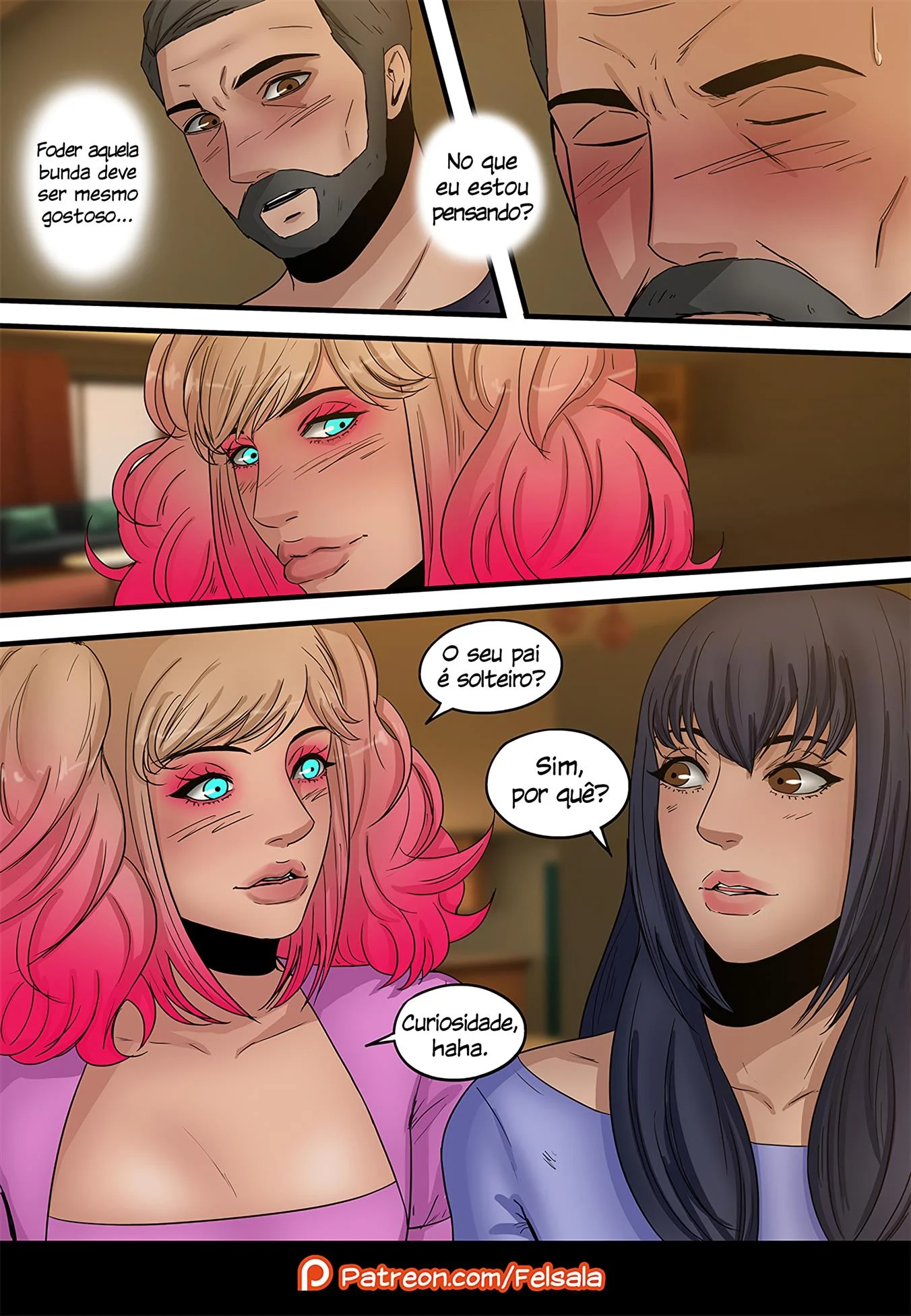 O pai da minha amiga – Hq de Sexo – Versão Nacional