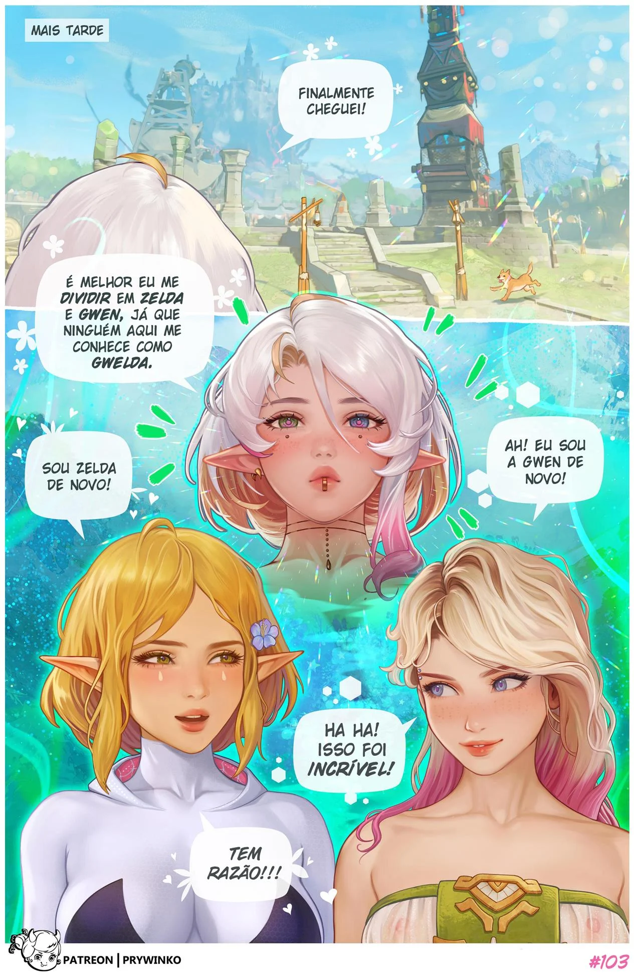 O Portal para Hyrule – Yuri – Português do Brasil