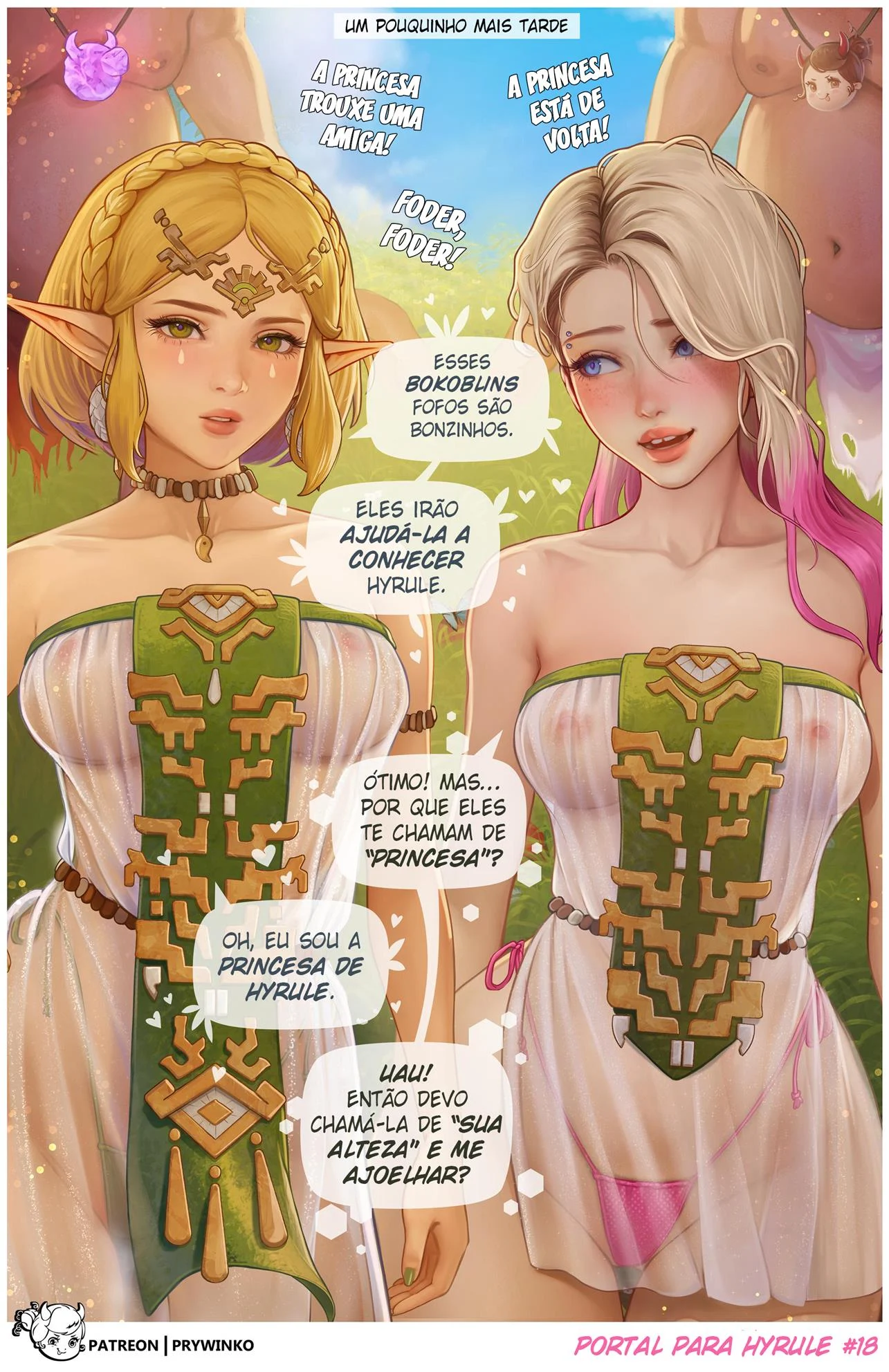 O Portal para Hyrule – Yuri – Português do Brasil