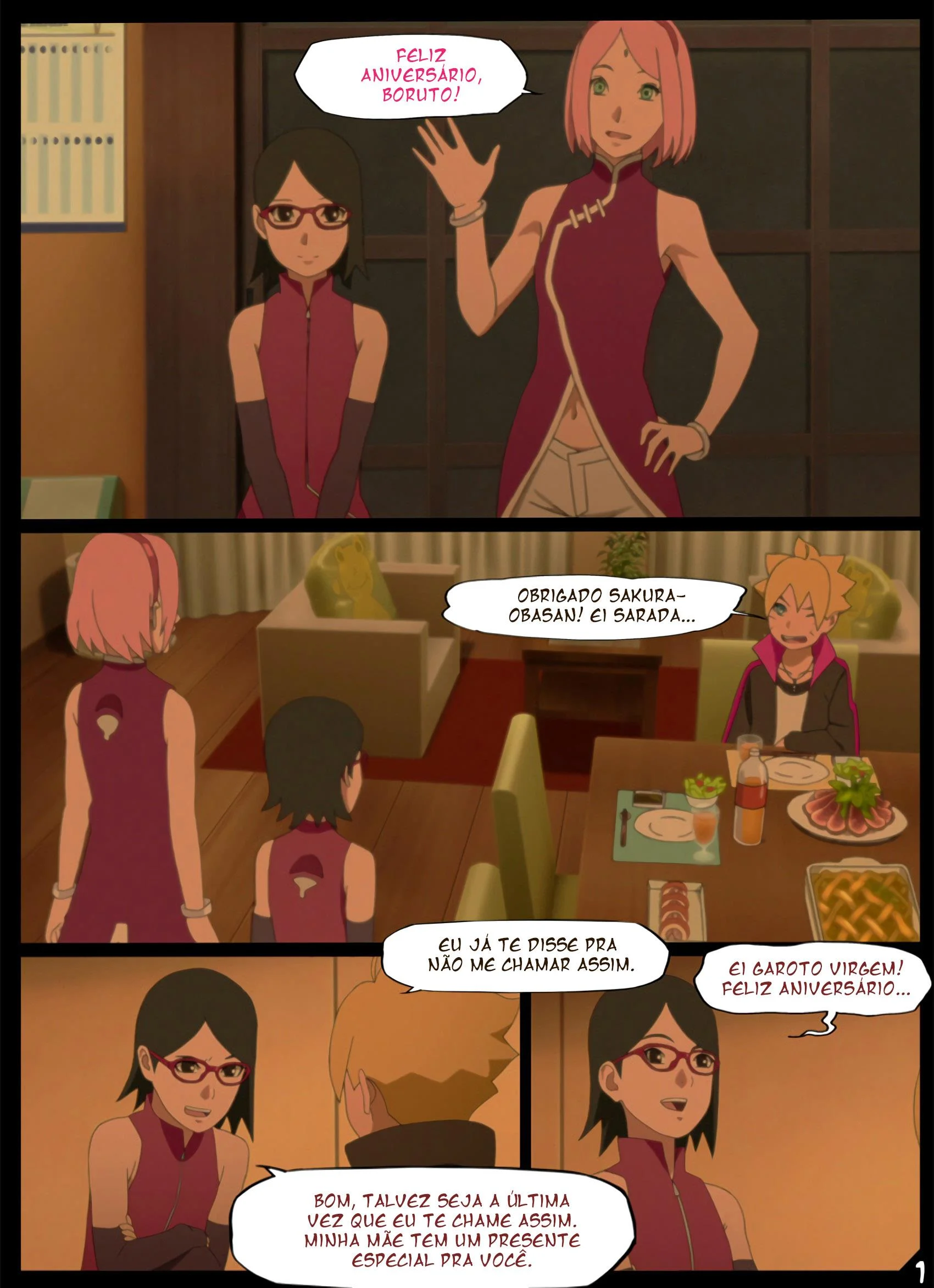 O presente de aniversário de Boruto – Boruto Hentai – Completo O presente de aniversário de Boruto – Boruto Hentai – Completo