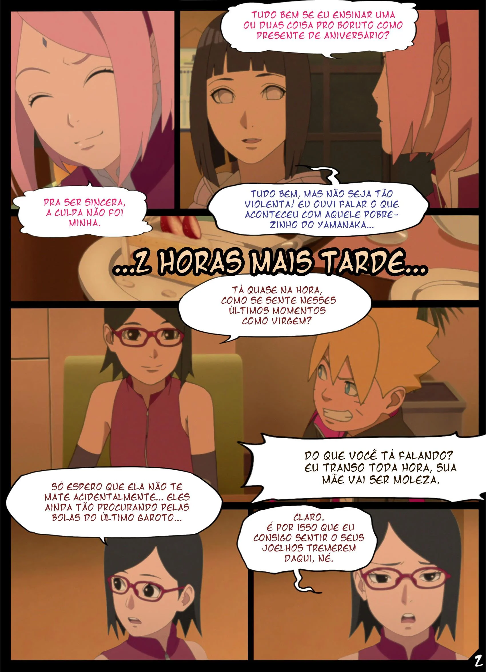 O presente de aniversário de Boruto – Boruto Hentai – Completo O presente de aniversário de Boruto – Boruto Hentai – Completo