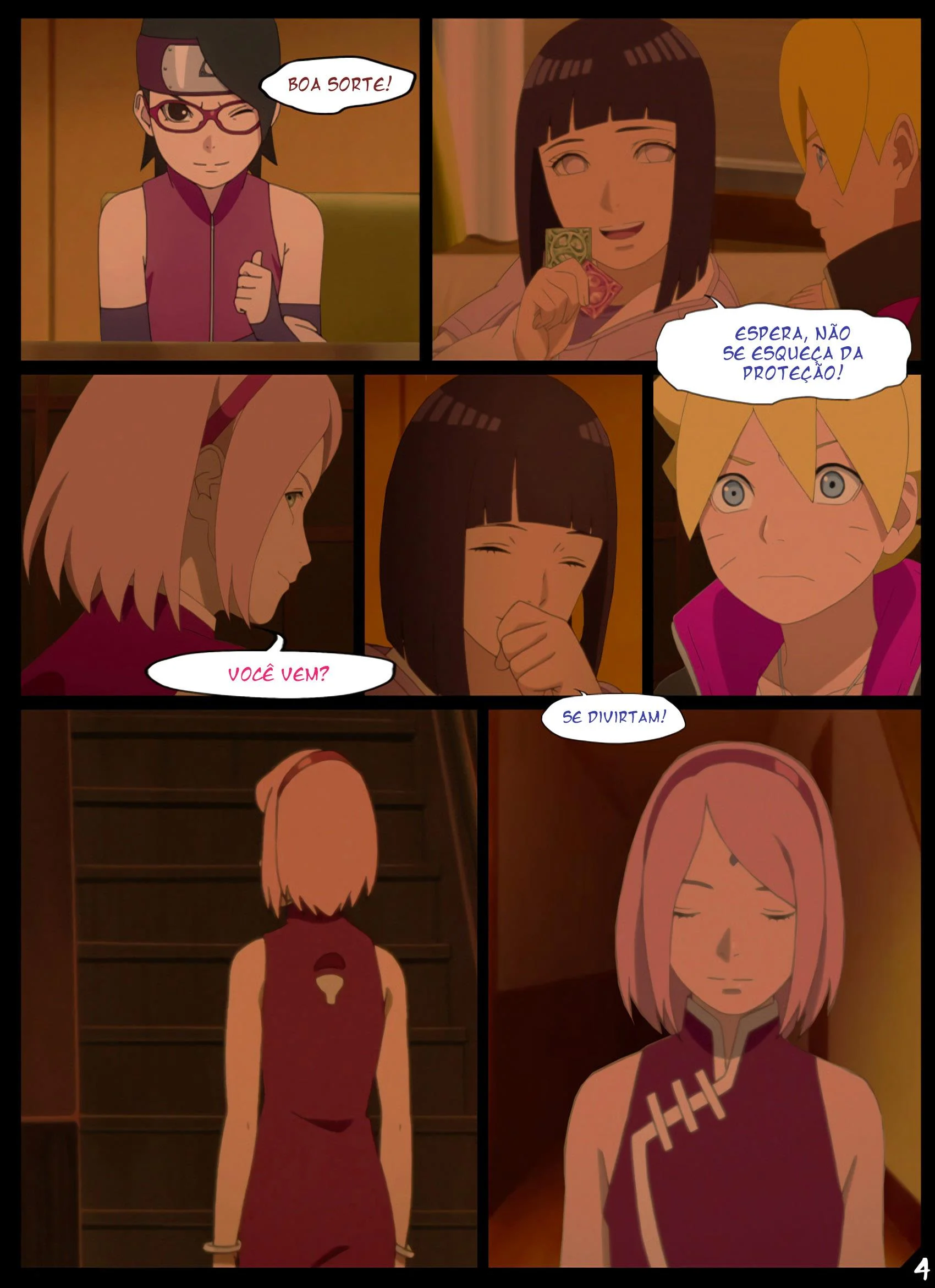 O presente de aniversário de Boruto – Boruto Hentai – Completo O presente de aniversário de Boruto – Boruto Hentai – Completo