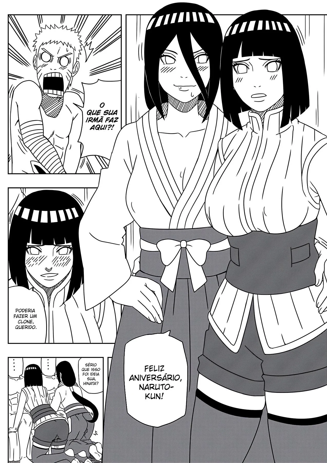 O Presente de Aniversário de Naruto – Hanabi Hentai – Desenho Erótico