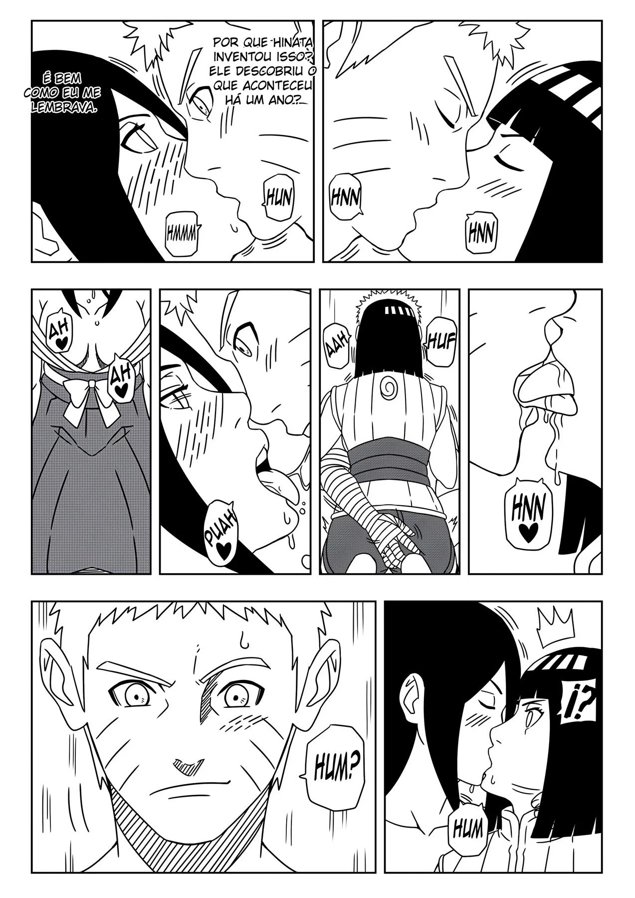 O Presente de Aniversário de Naruto – Hanabi Hentai – Desenho Erótico