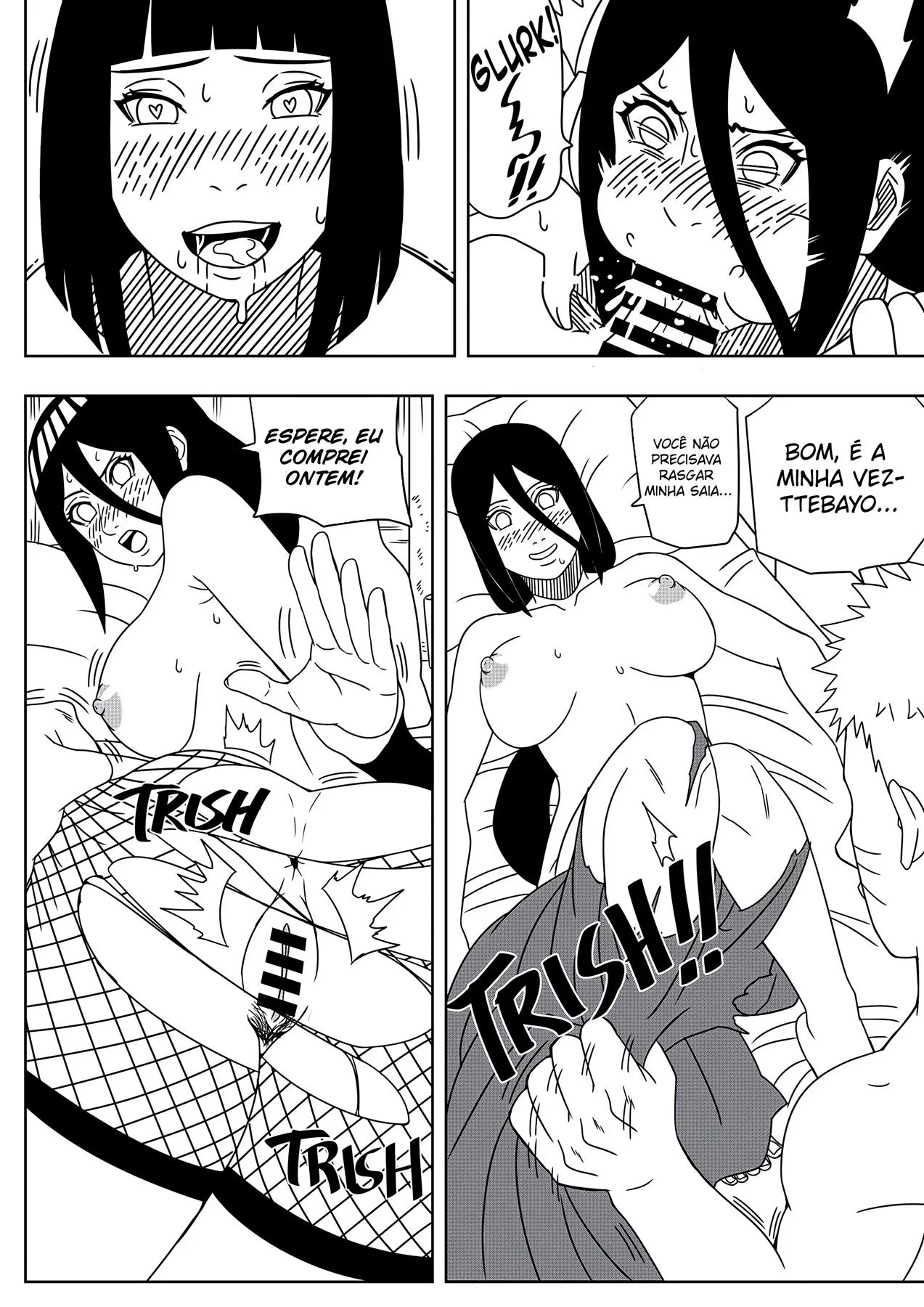 O Presente de Aniversário de Naruto – Hanabi Hentai – Desenho Erótico