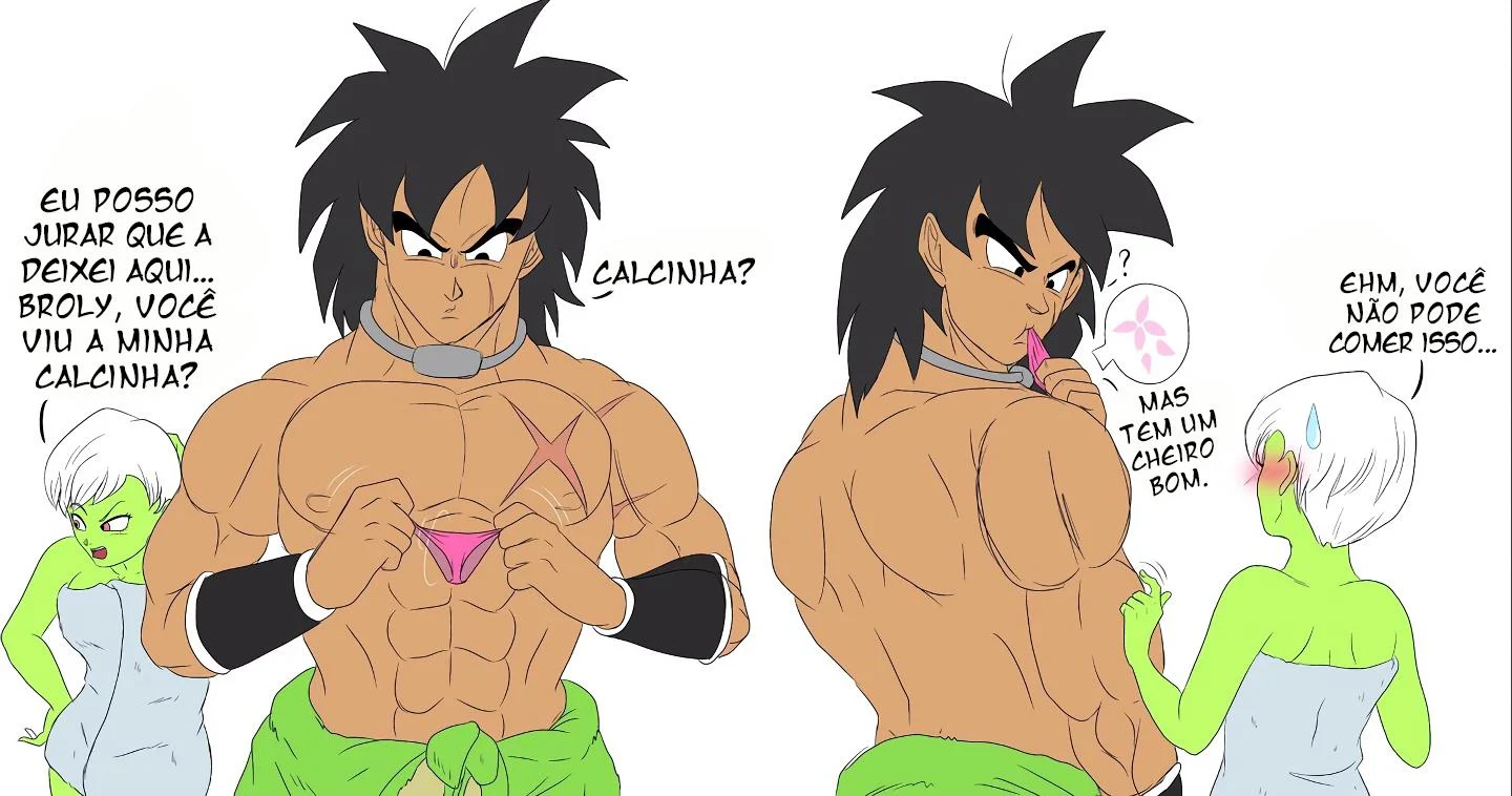 O romance de Broly e Cheelai – Ahegao – Atualizado