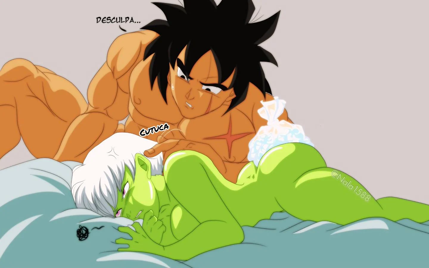 O romance de Broly e Cheelai – Ahegao – Atualizado