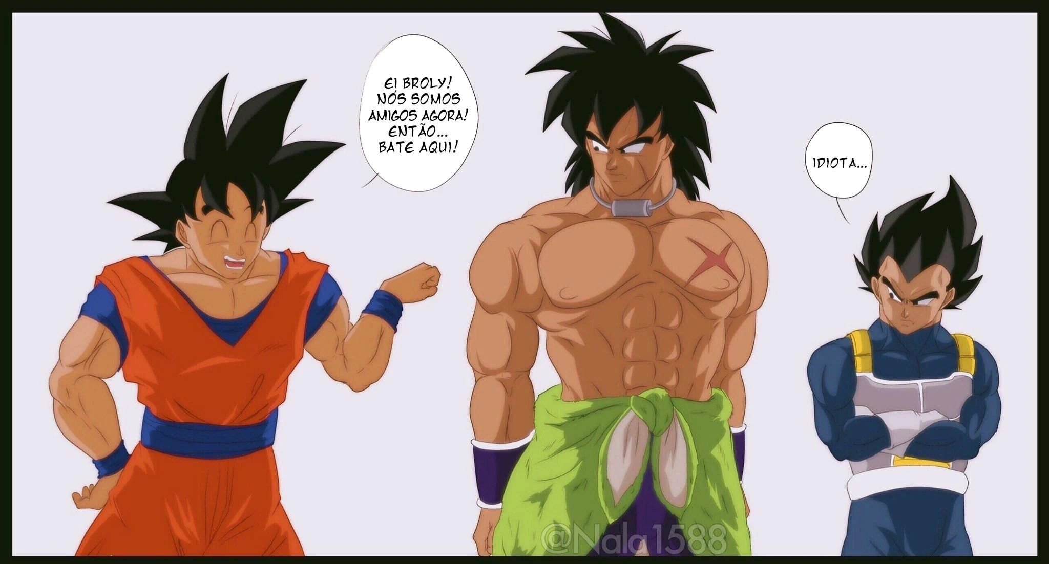 O romance de Broly e Cheelai – Ahegao – Atualizado