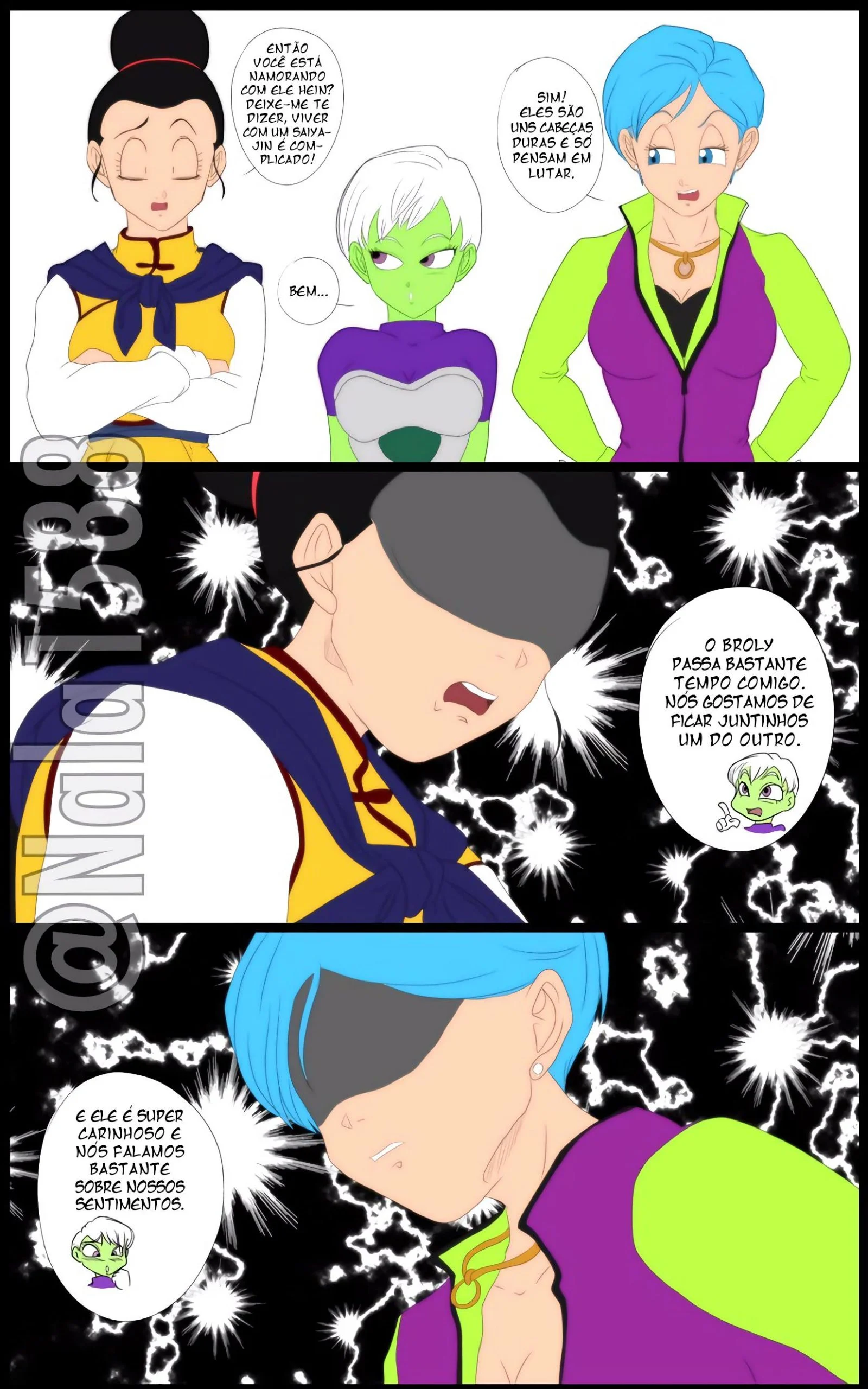 O romance de Broly e Cheelai – Ahegao – Atualizado