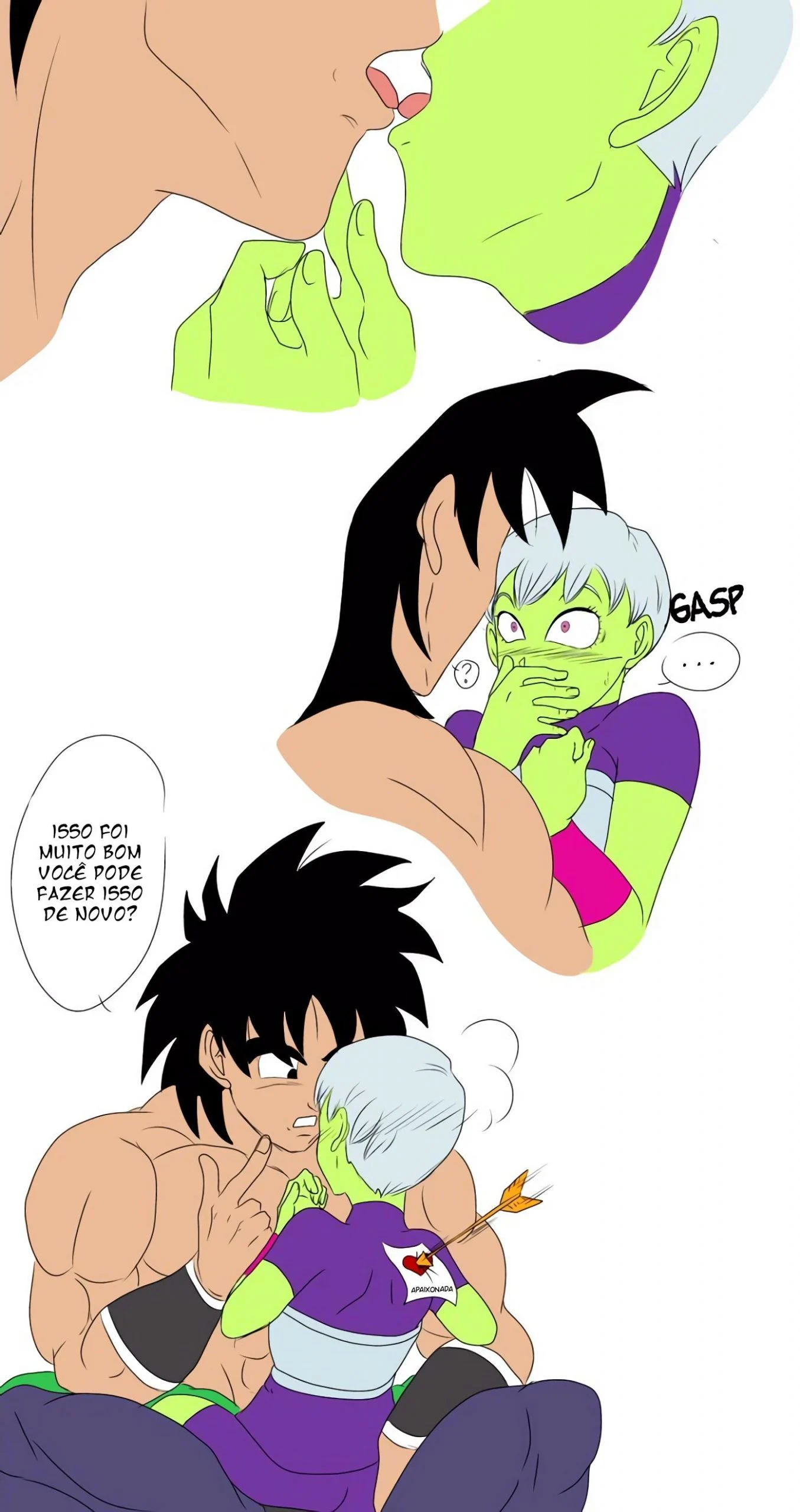 O romance de Broly e Cheelai – Ahegao – Atualizado