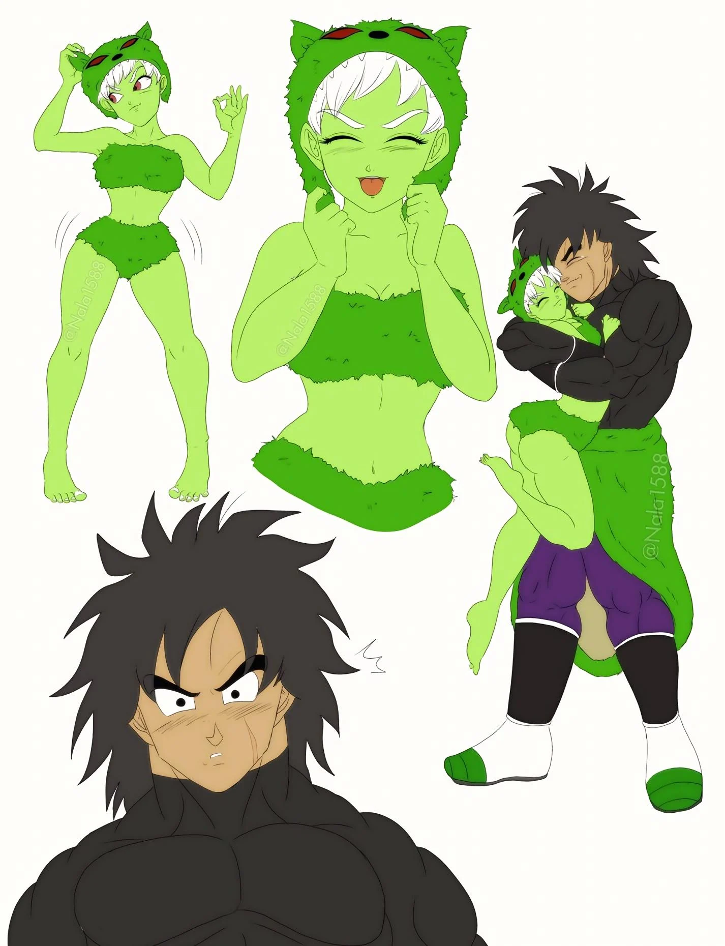 O romance de Broly e Cheelai – Ahegao – Atualizado