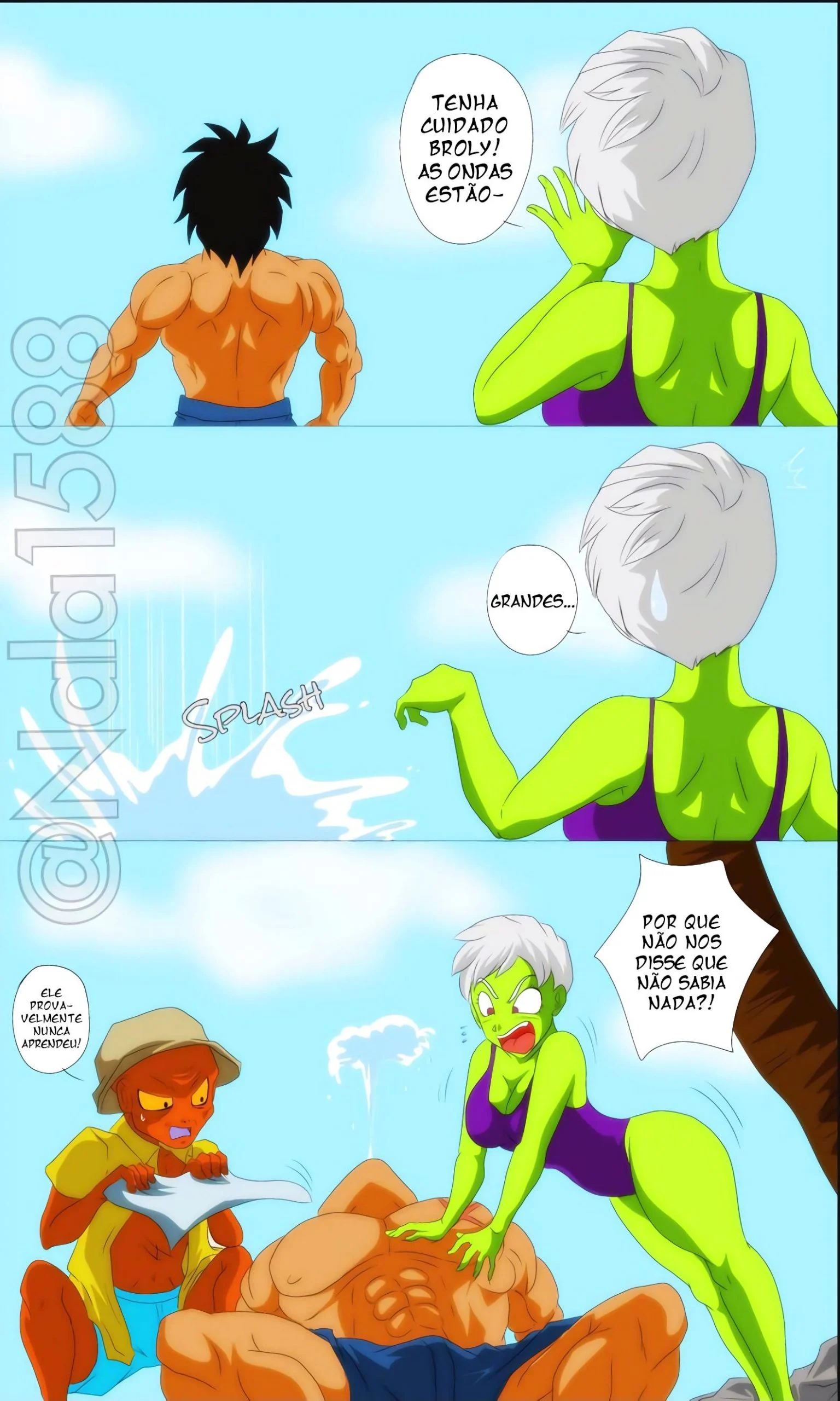 O romance de Broly e Cheelai – Ahegao – Atualizado