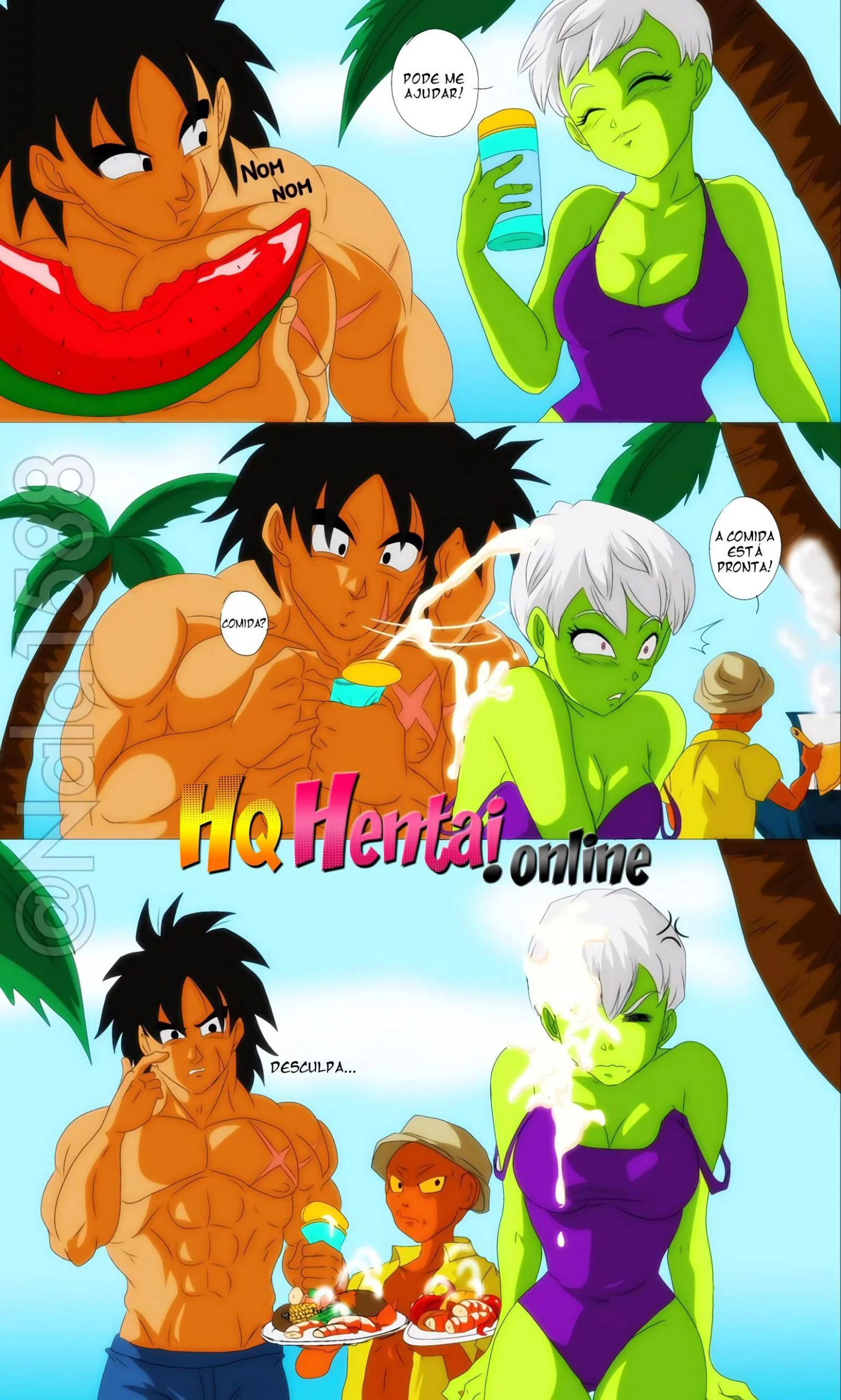 O romance de Broly e Cheelai – Ahegao – Atualizado