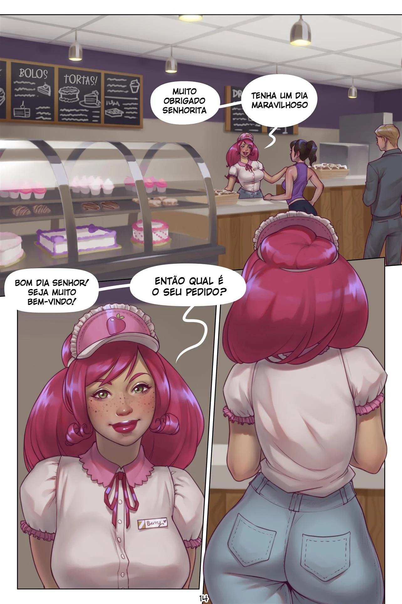 O segredo da ruiva safada – Cartoon – Português do Brasil