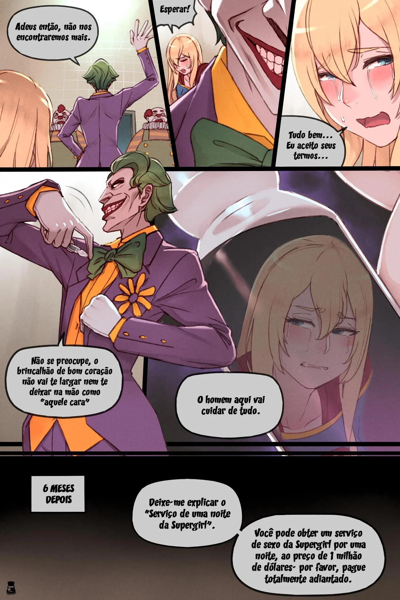 O segredo da Supergirl – Boquete – HQ em Português