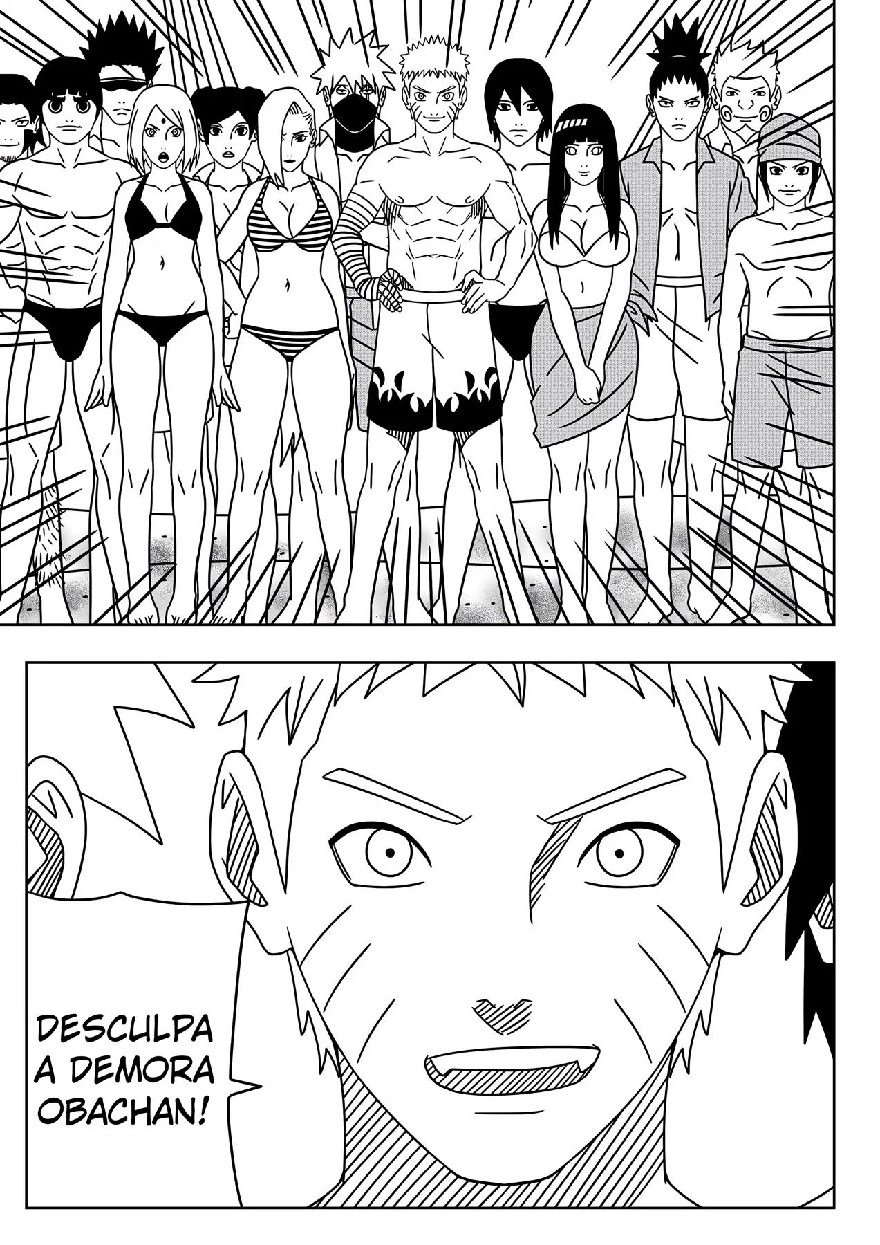 O Segredo das Férias – Naruto Hentai – HQ em Português