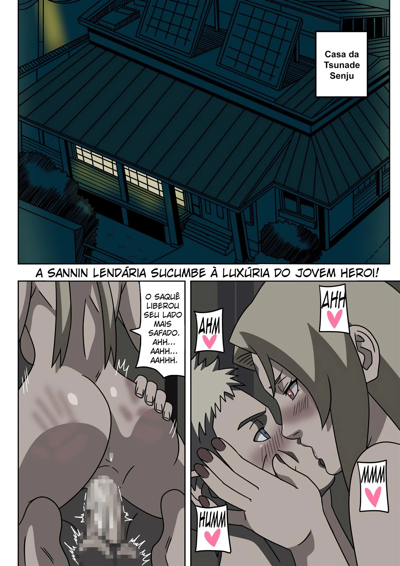 O Segredo das Férias – Naruto Hentai – HQ em Português