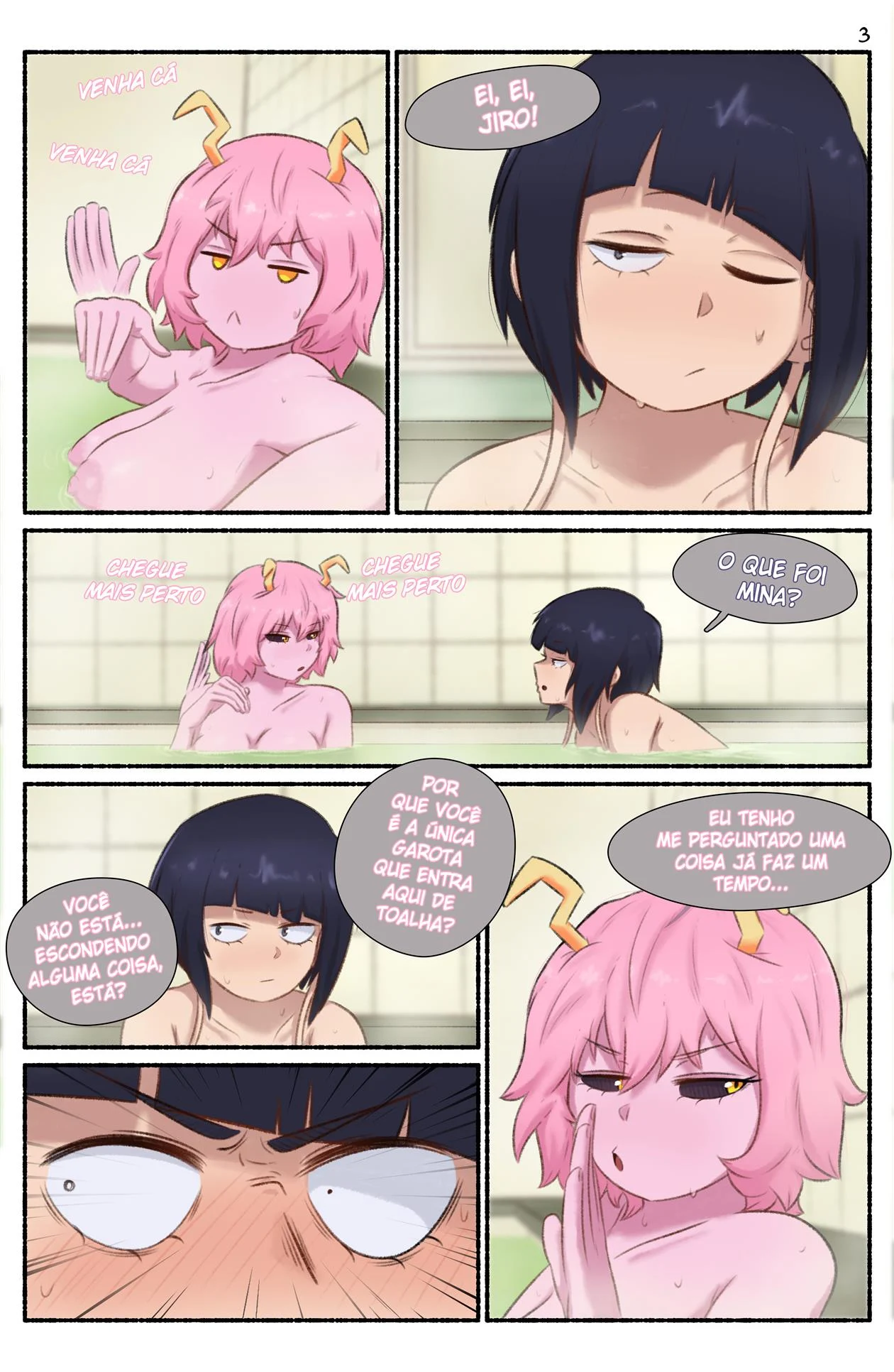 O Segredo das Garotas – Mina Ashido Hentai – Quadrinho Completo O Segredo das Garotas – Mina Ashido Hentai – Quadrinho Completo