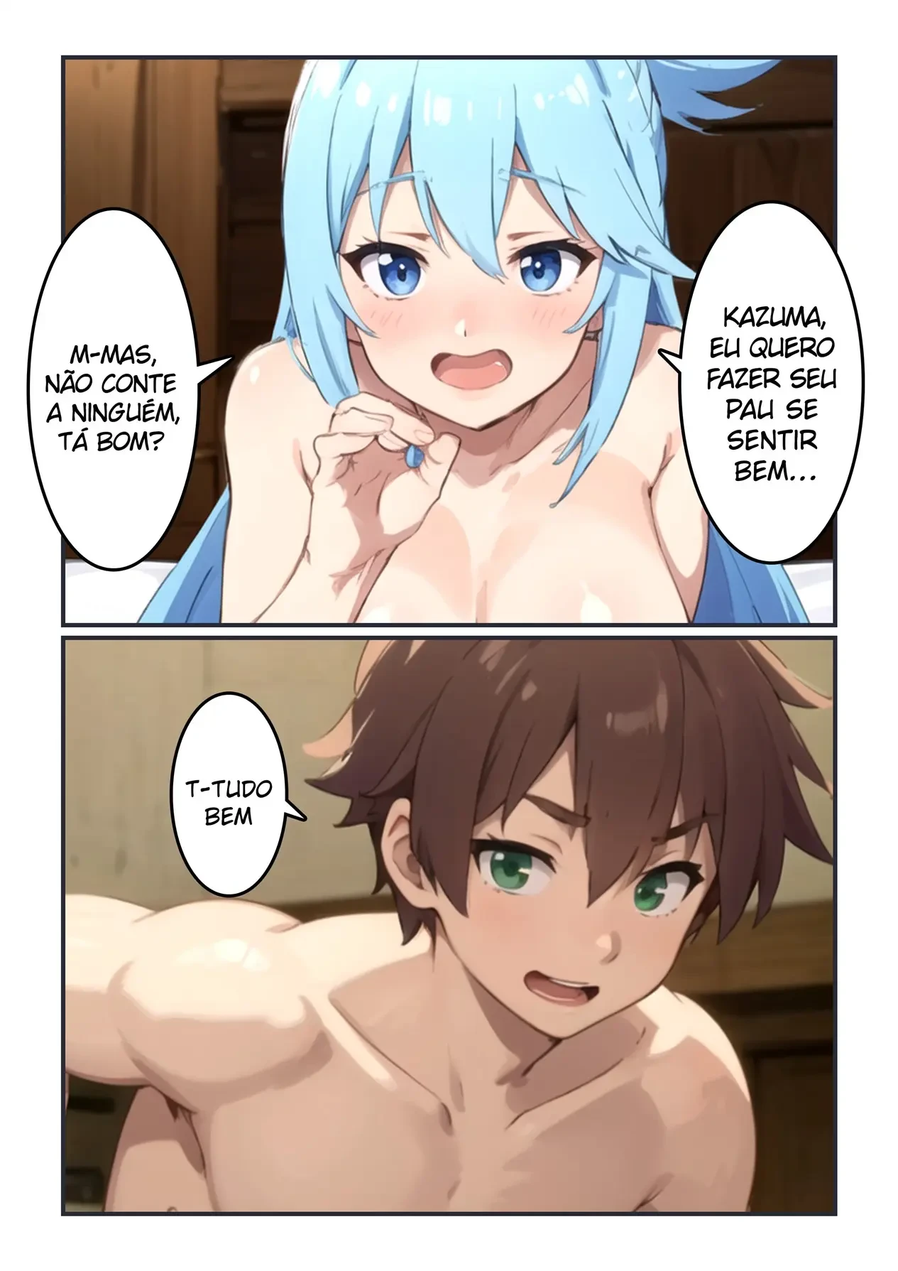O Segredo de Aqua &ndash; Hentai &ndash; Vers&atilde;o PT-BR