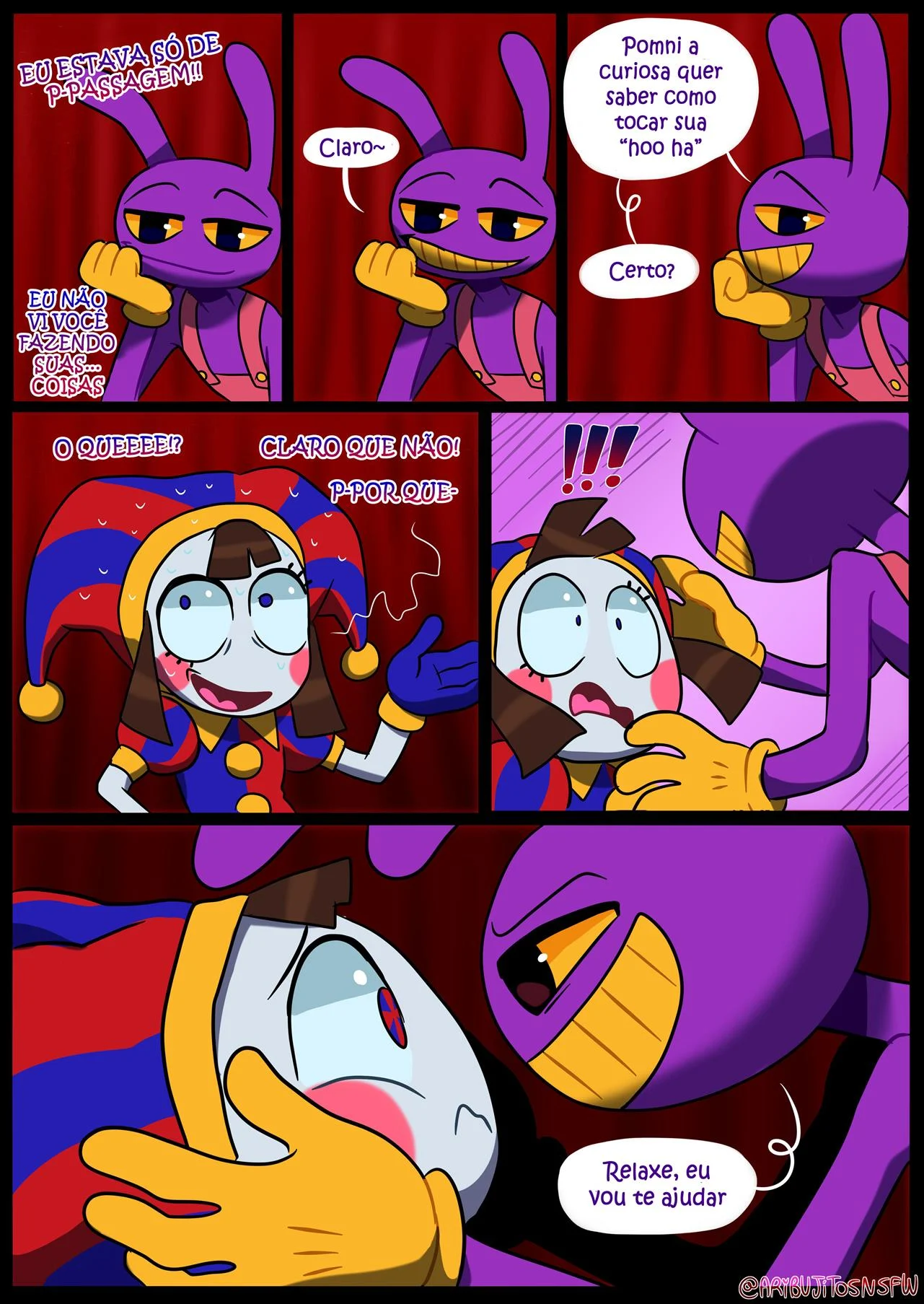 O Segredo de Jax – HQ Pornô – Desenho de Sexo