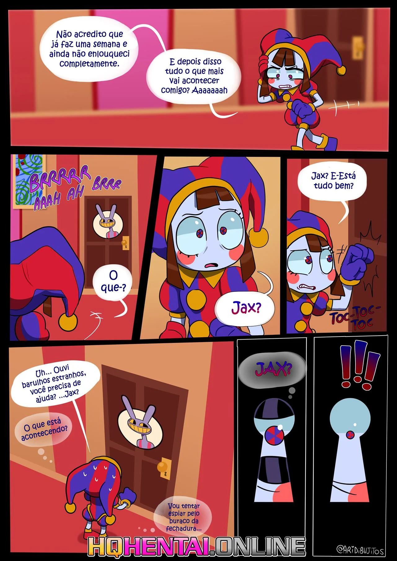 O Segredo de Jax – HQ Pornô – Desenho de Sexo