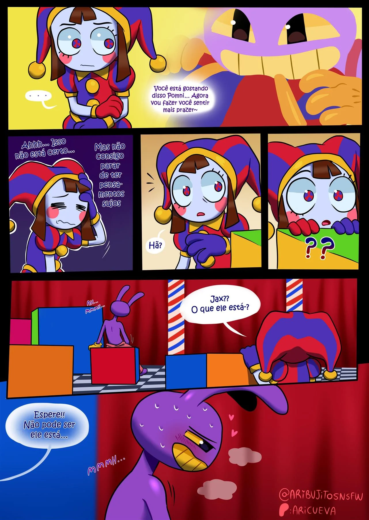 O Segredo de Jax – HQ Pornô – Desenho de Sexo