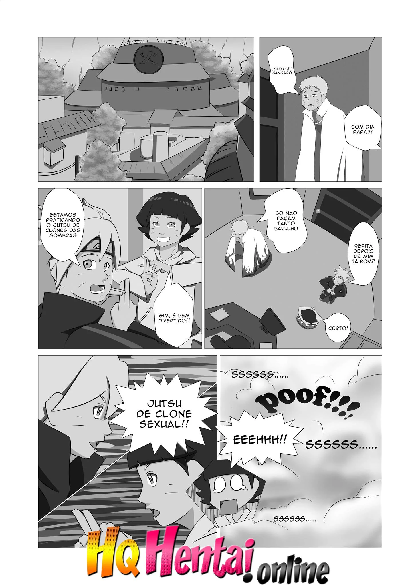 O Segredo Pervertido de Naruto – Pai e Filha – Português do Brasil