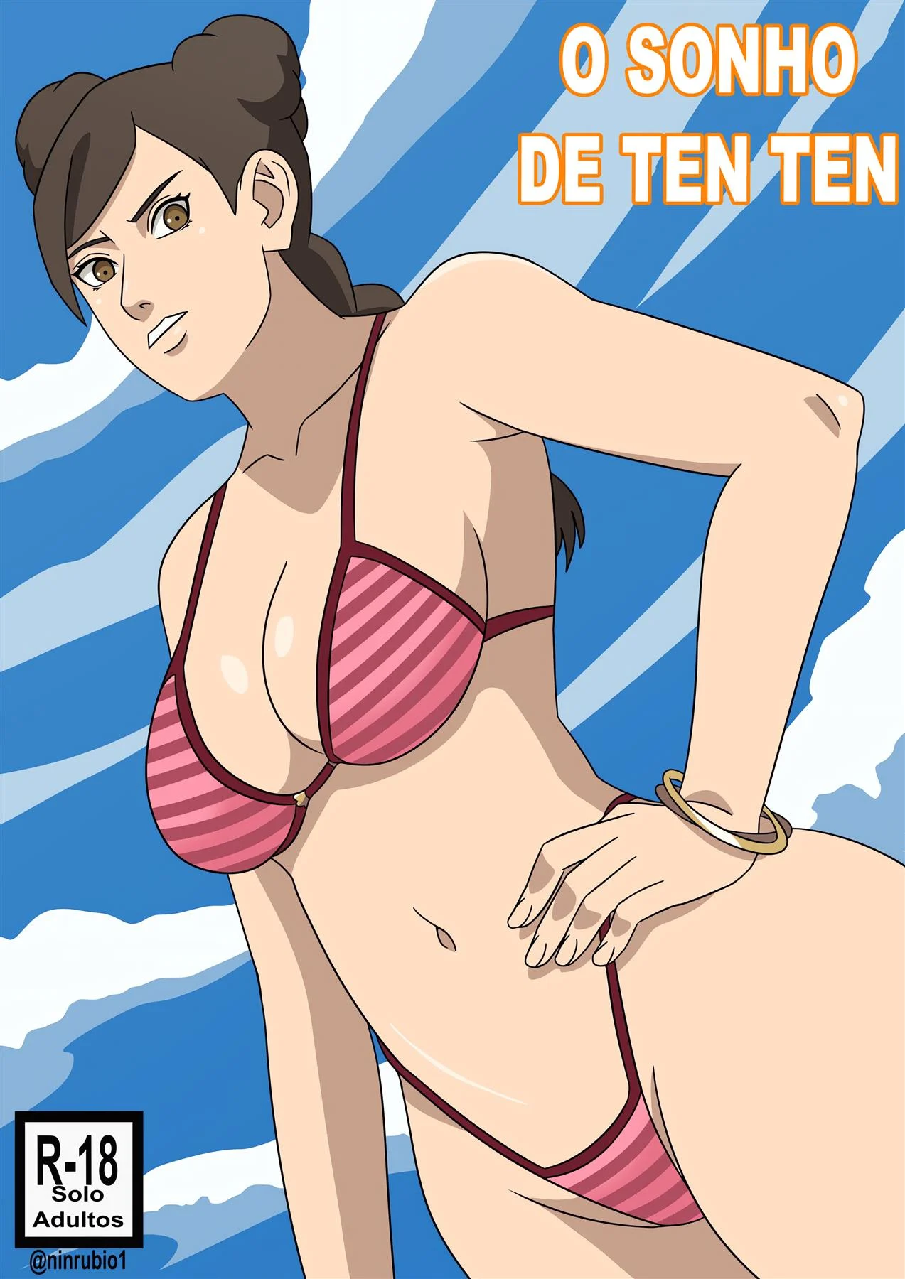 O Sonho Pervertido de Ten Ten – Hentai – Quadrinho Completo