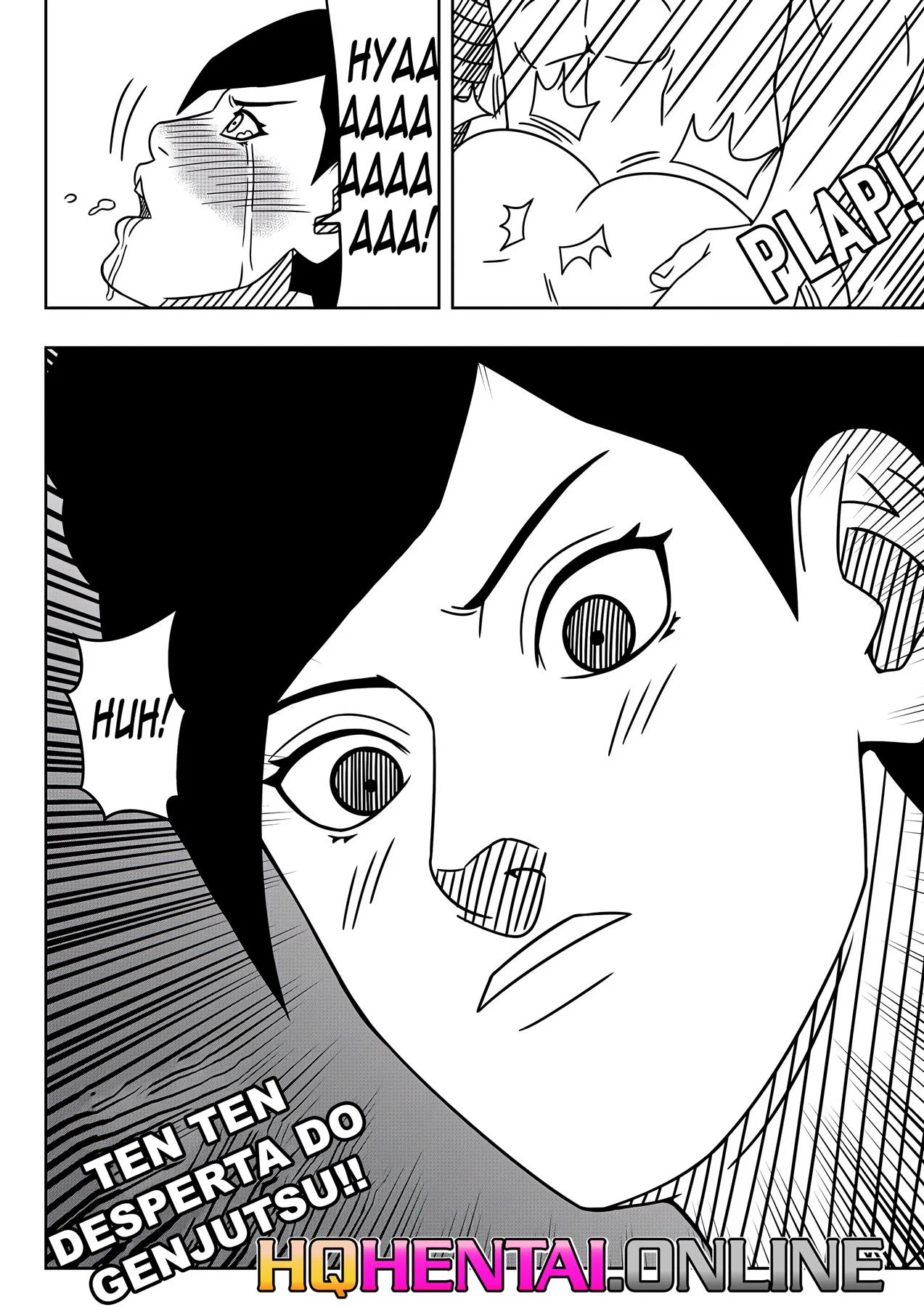 O Sonho Pervertido de Ten Ten – Hentai – Quadrinho Completo