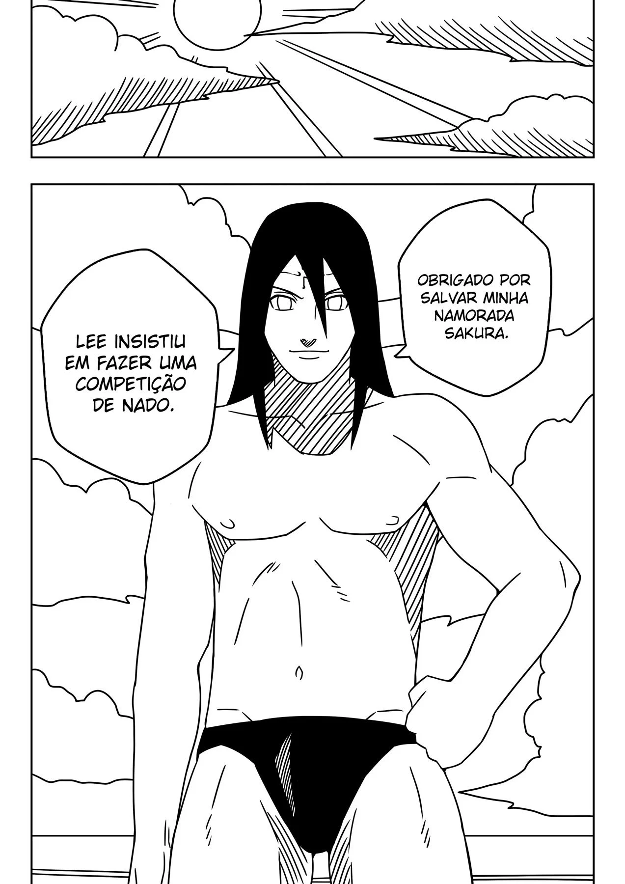 O Sonho Pervertido de Ten Ten – Hentai – Quadrinho Completo