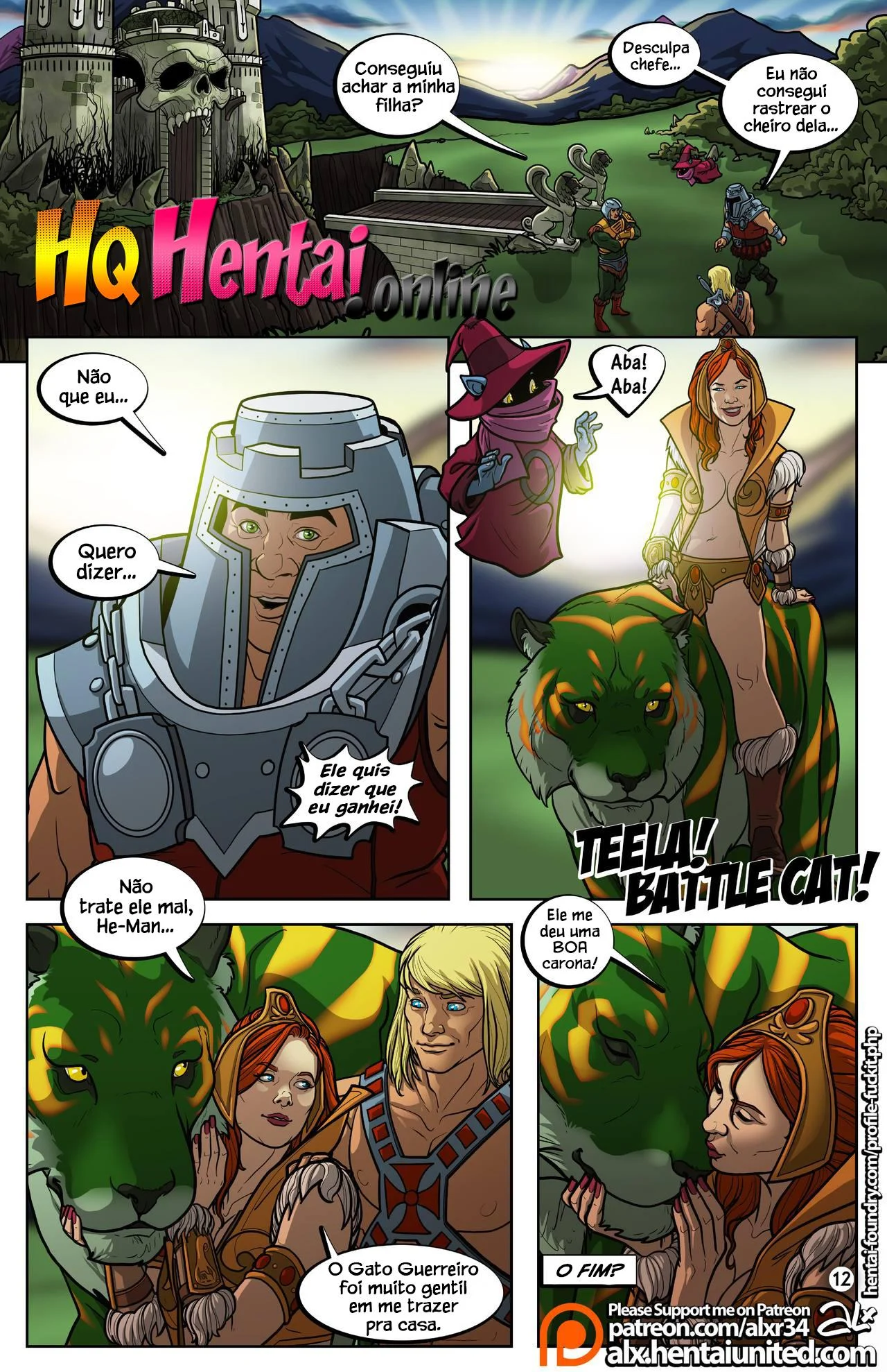 O teste de Teela – Cartoon – PT-BR