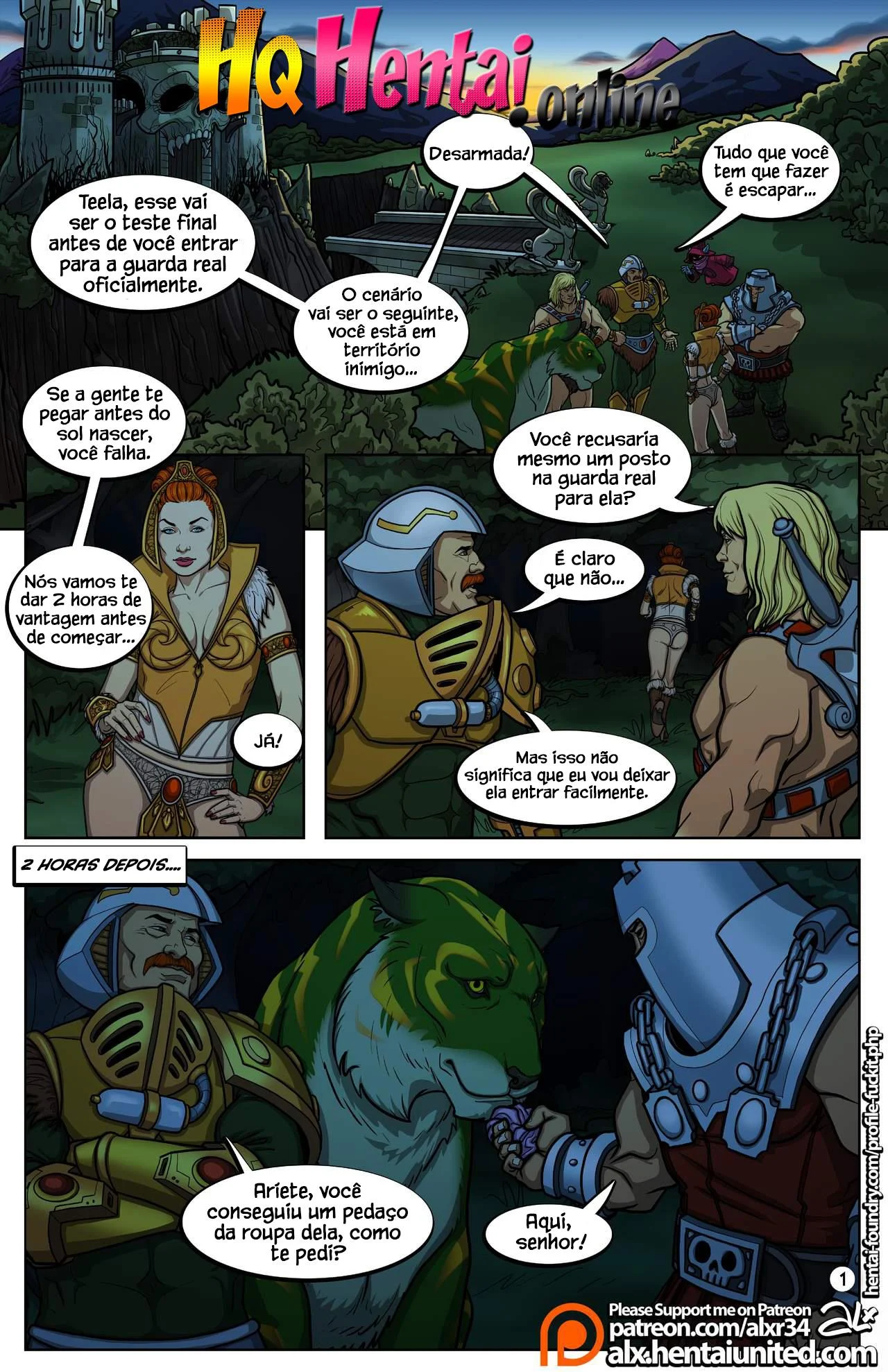 O teste de Teela – Cartoon – PT-BR