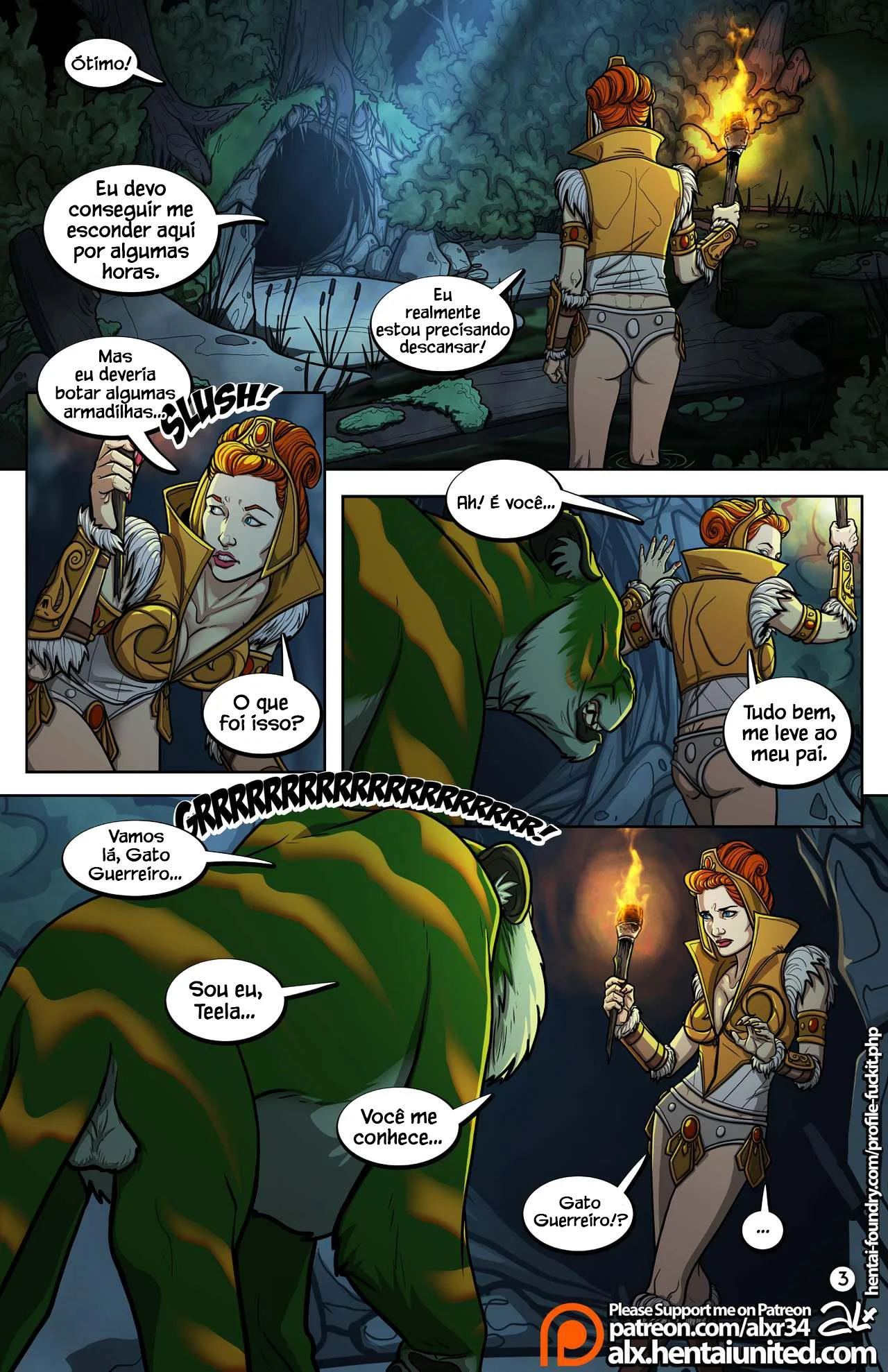 O teste de Teela – Cartoon – PT-BR