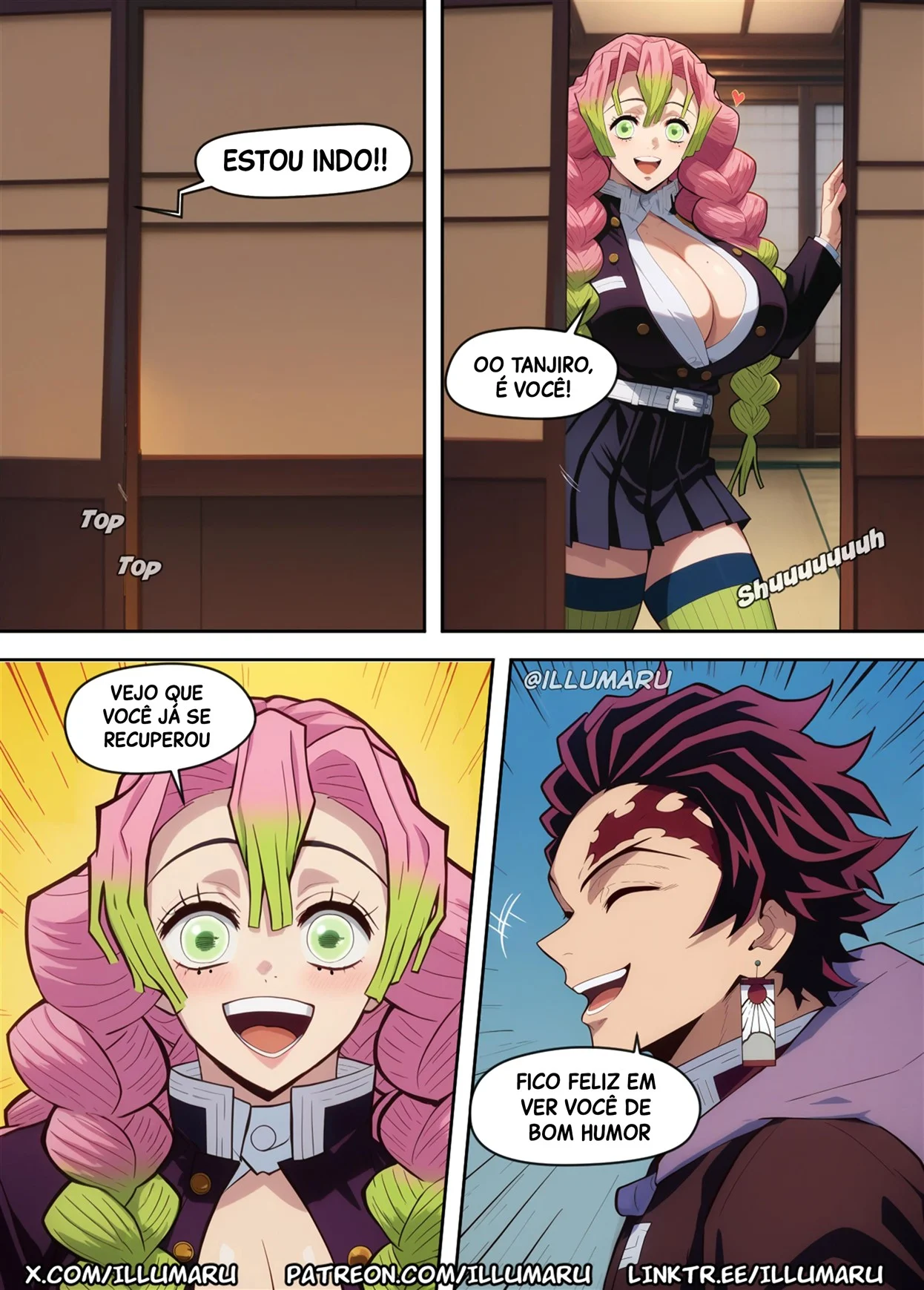 O Treinamento Hashira de Mitsuri – Espanhola – PT-BR