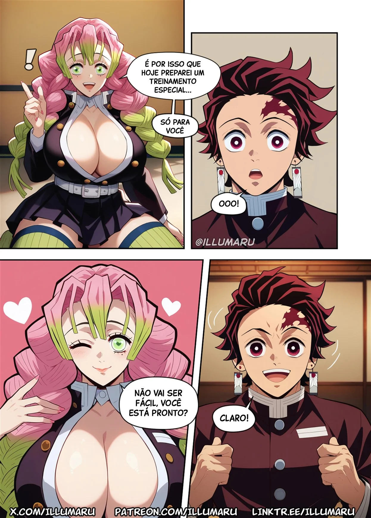 O Treinamento Hashira de Mitsuri – Espanhola – PT-BR