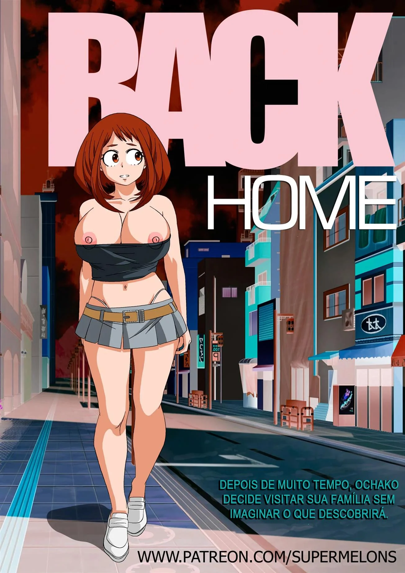 Ochako volta para casa – hentai sem censura – PT-BR