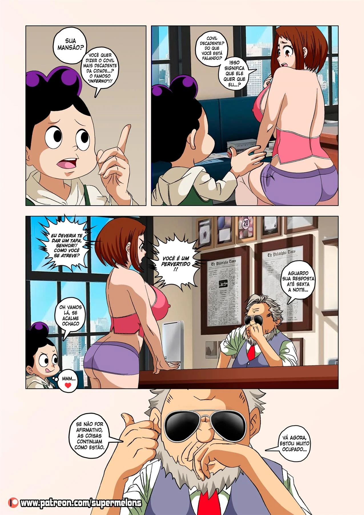Ochako volta para casa – hentai sem censura – PT-BR