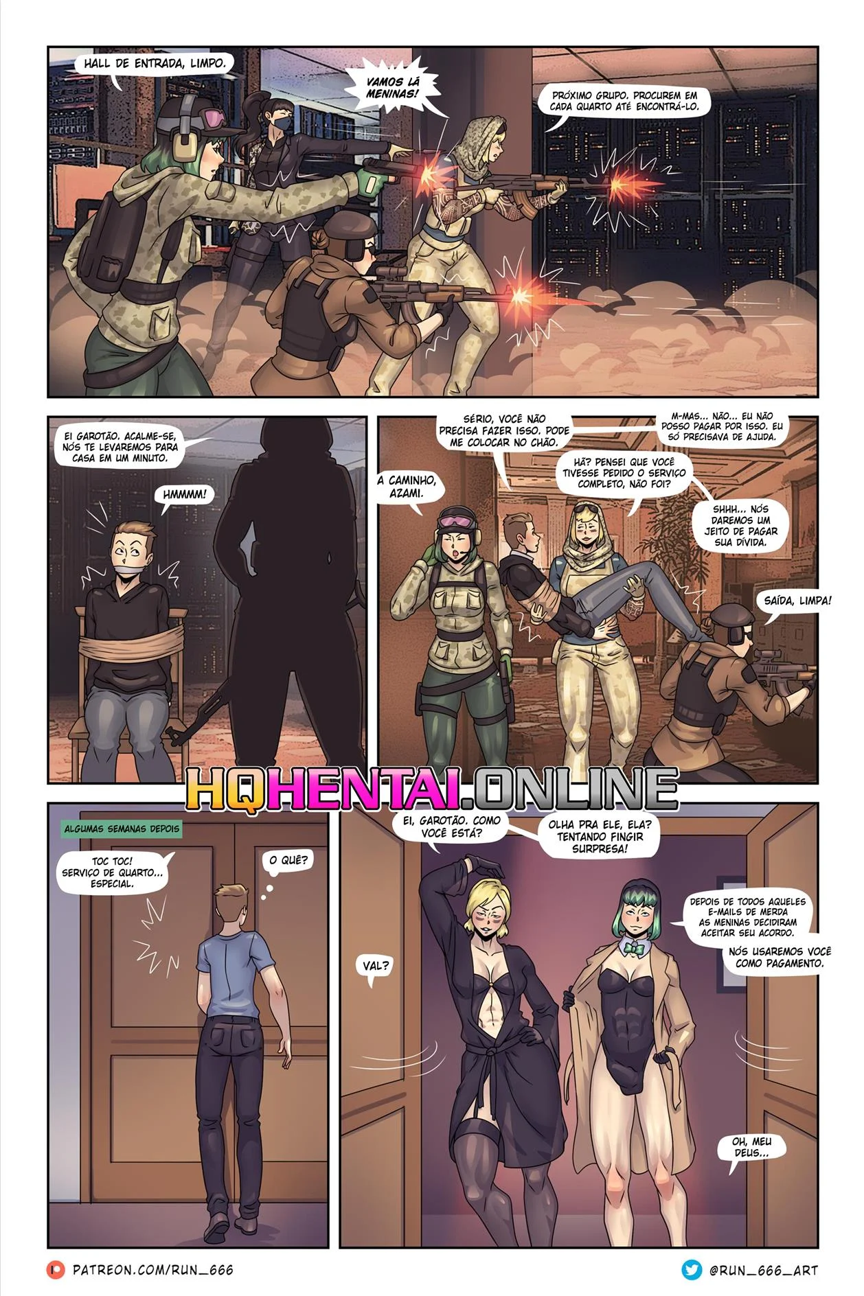 Operação Penetração – Femdom – Português Brasileiro