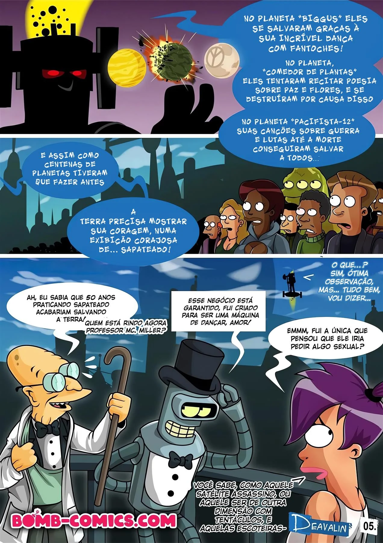 Orgia Para Salvar a Terra – hentai sem censura – Desenho Erótico