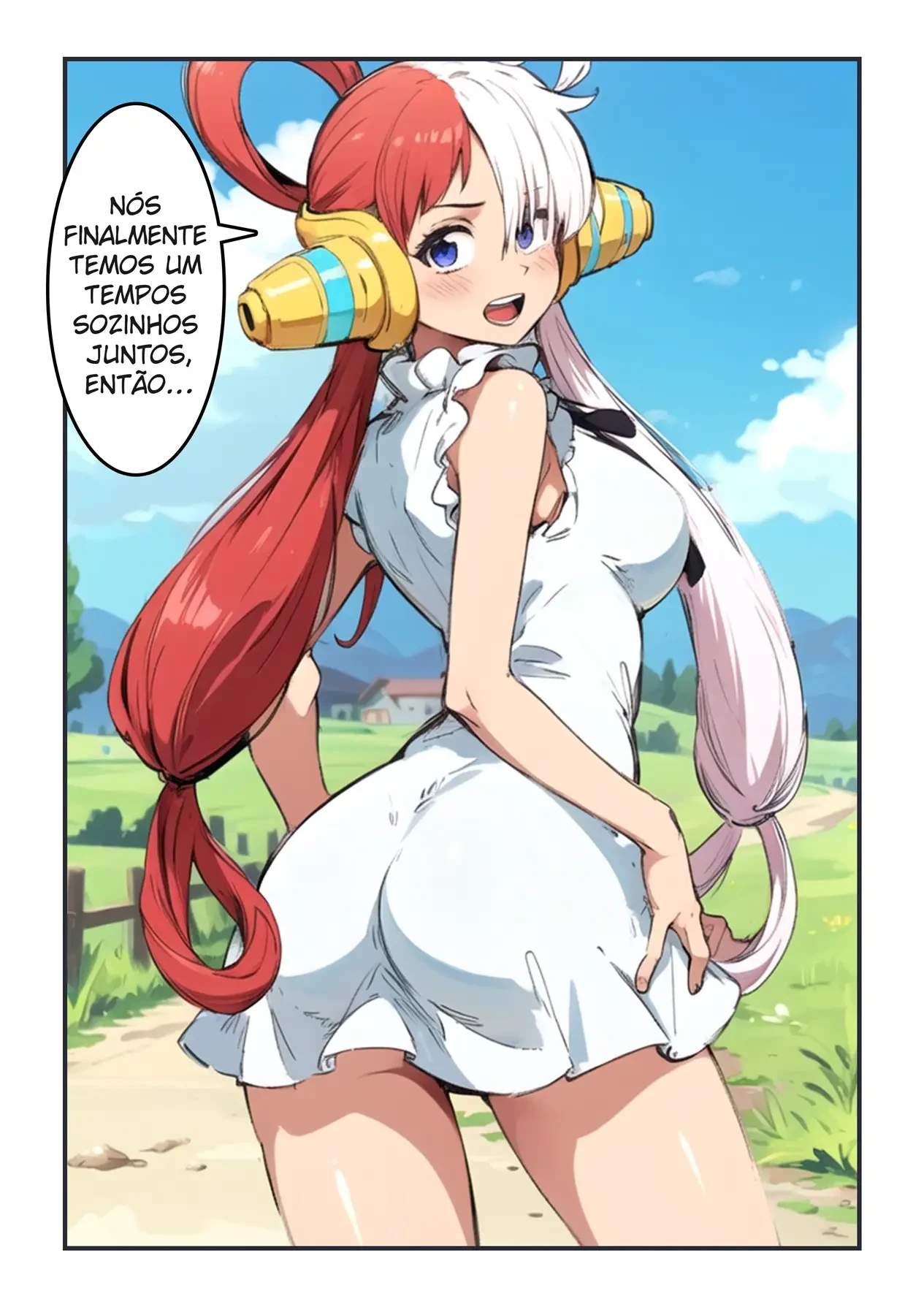 Os Laços de Luffy e Uta – hentai sem censura – Atualizado