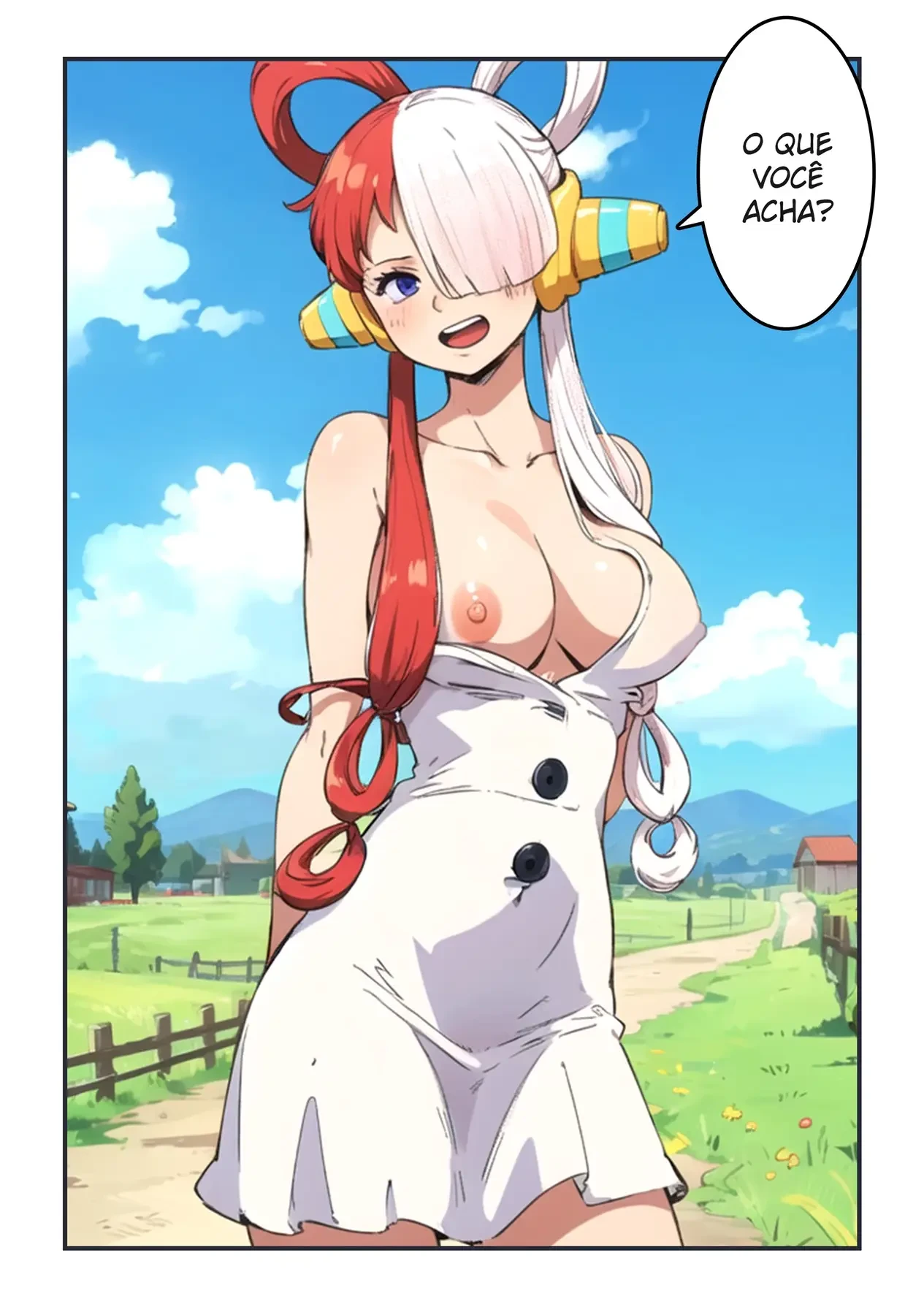 Os Laços de Luffy e Uta – hentai sem censura – Atualizado