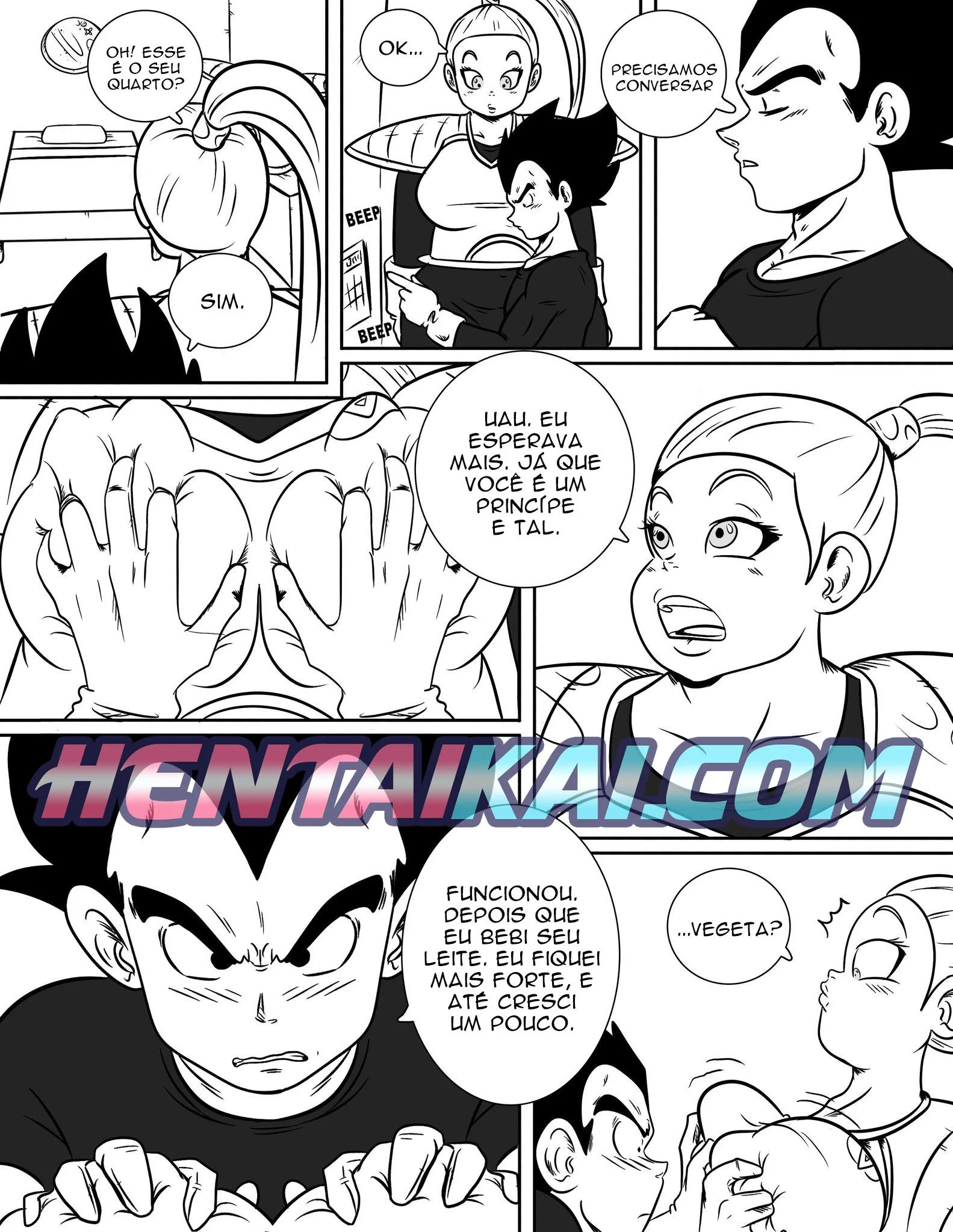 Os Peitões da Bonyu – Dragon Ball Hentai – Completo