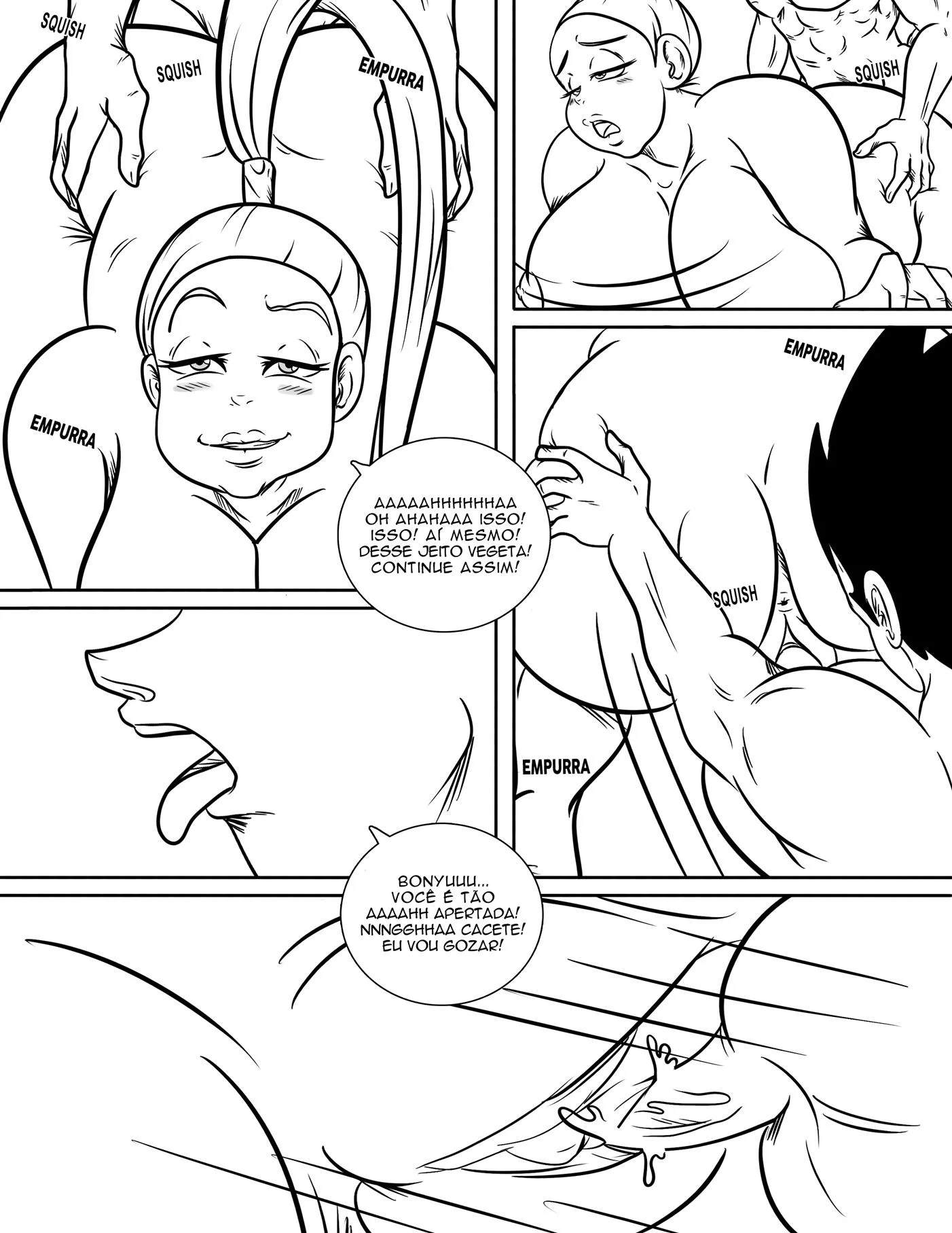 Os Peitões da Bonyu – Dragon Ball Hentai – Completo