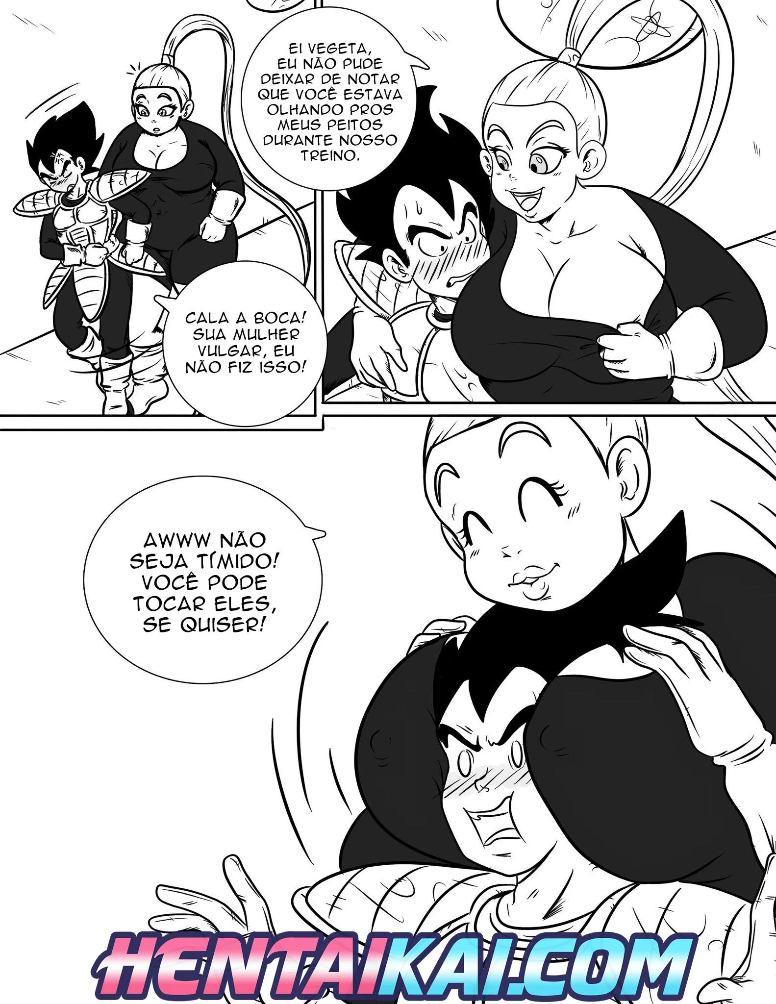 Os Peitões da Bonyu – Dragon Ball Hentai – Completo